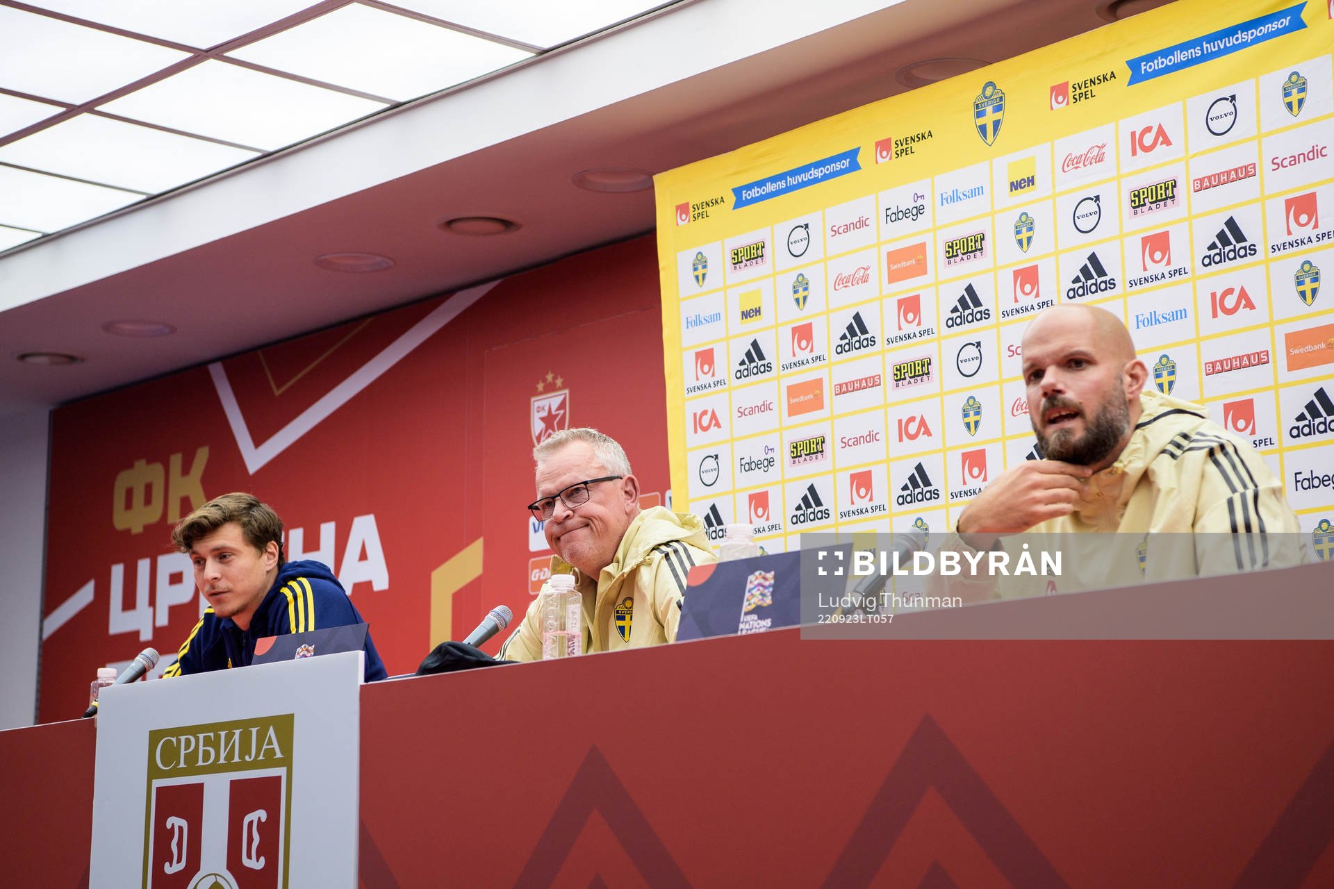 Victor Nilsson Lindelöf, Head coach Janne Andersson and