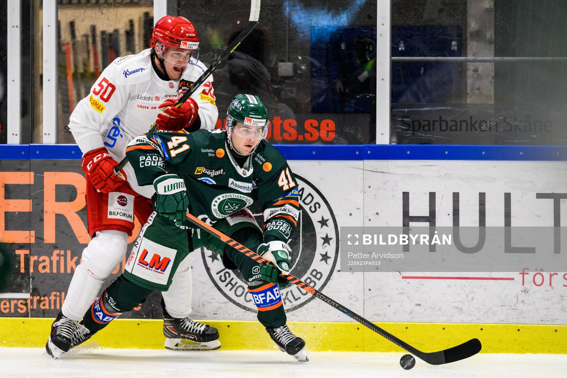 Almtunas Georgs Golovkovs och Kristianstads Melker Eriksson