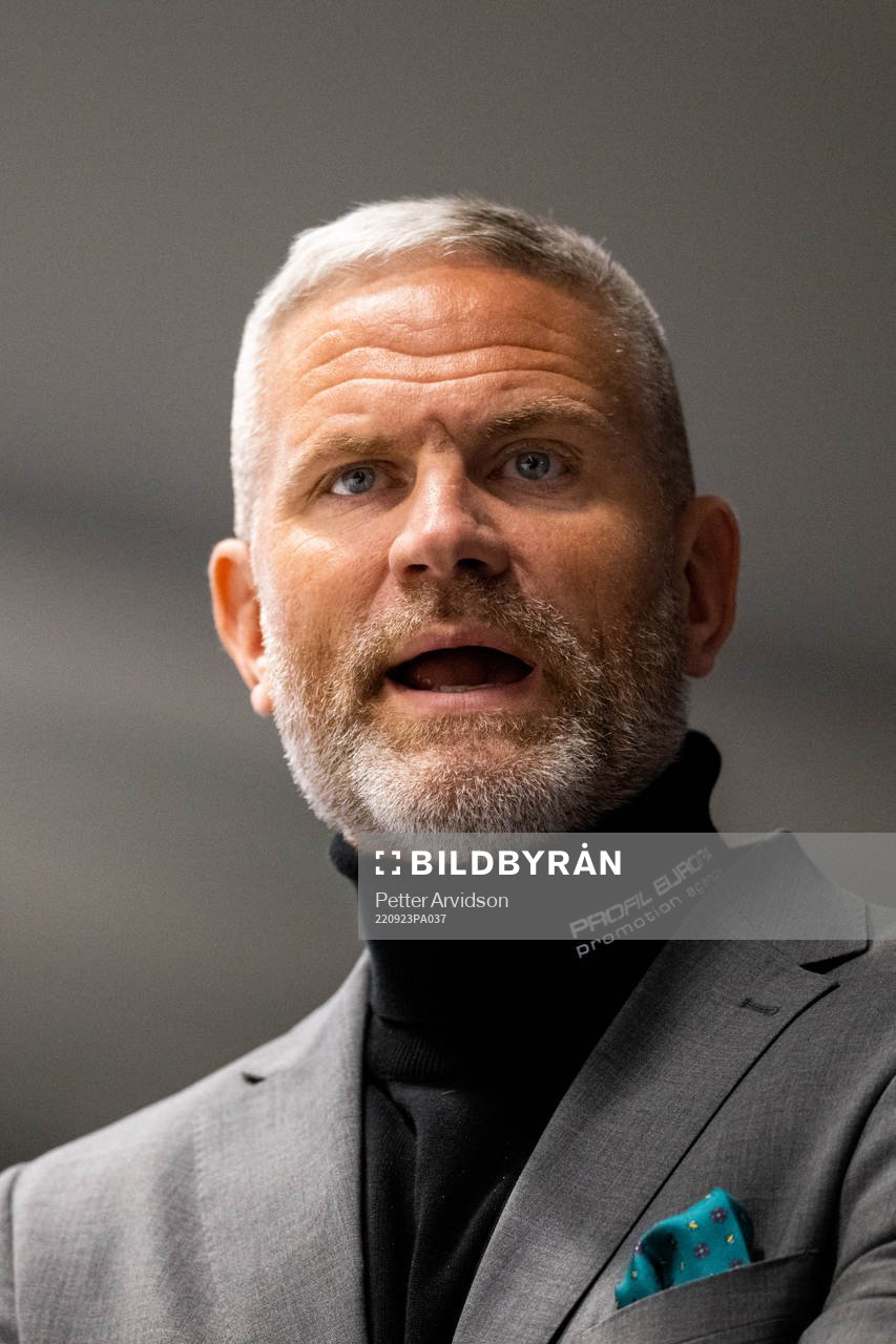 Kristianstads tränare Mikael Gath