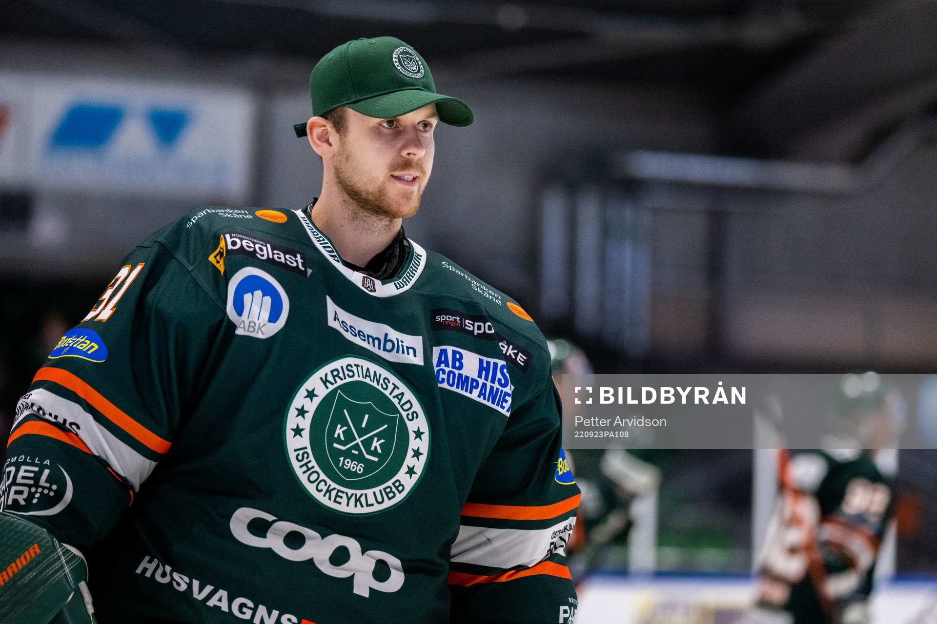 Kristianstads målvakt Jörgen Hanneborg