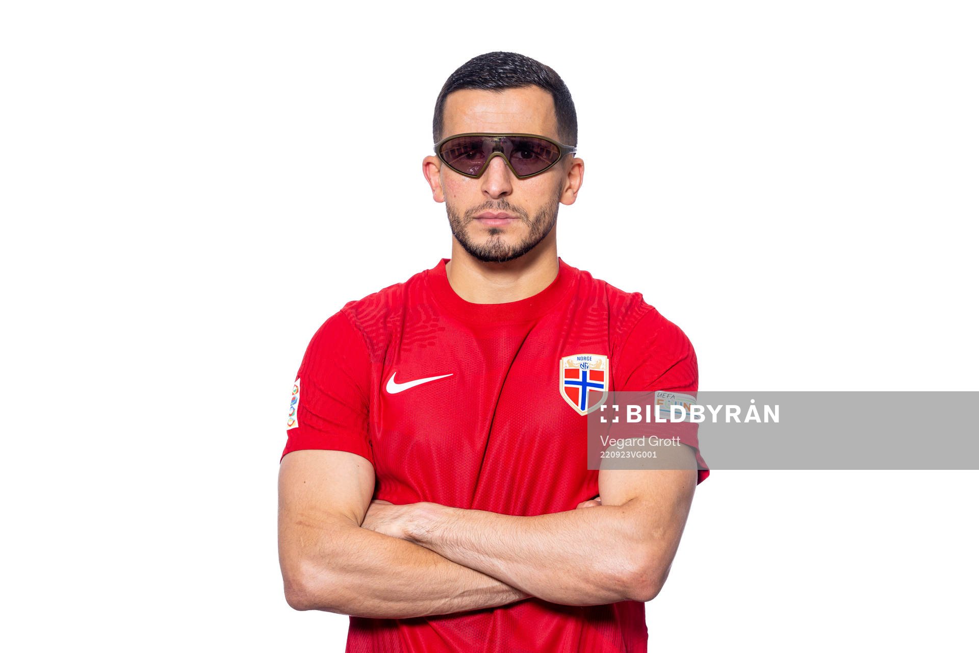 Omar Elabdellaoui of the Norwegian national football team