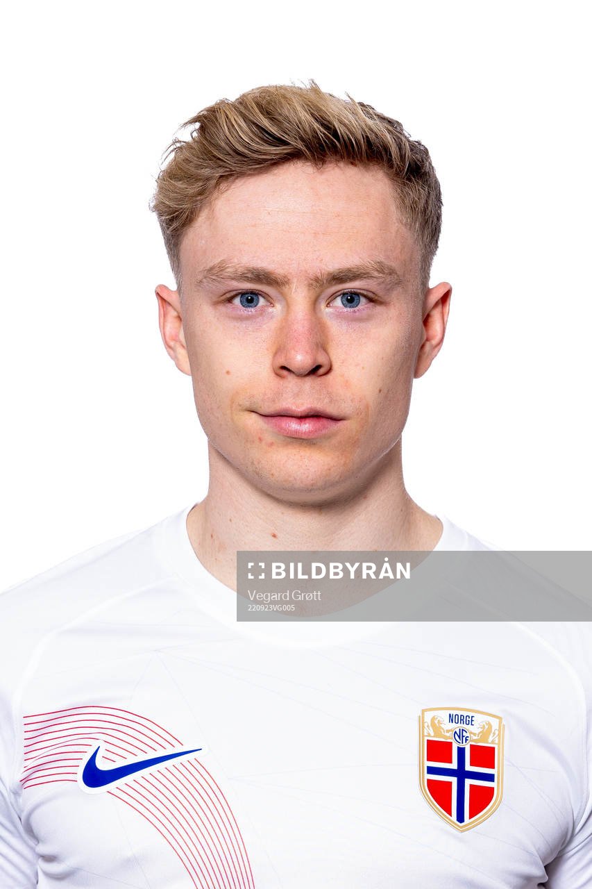 Ola Brynhildsen of the Norwegian national football team