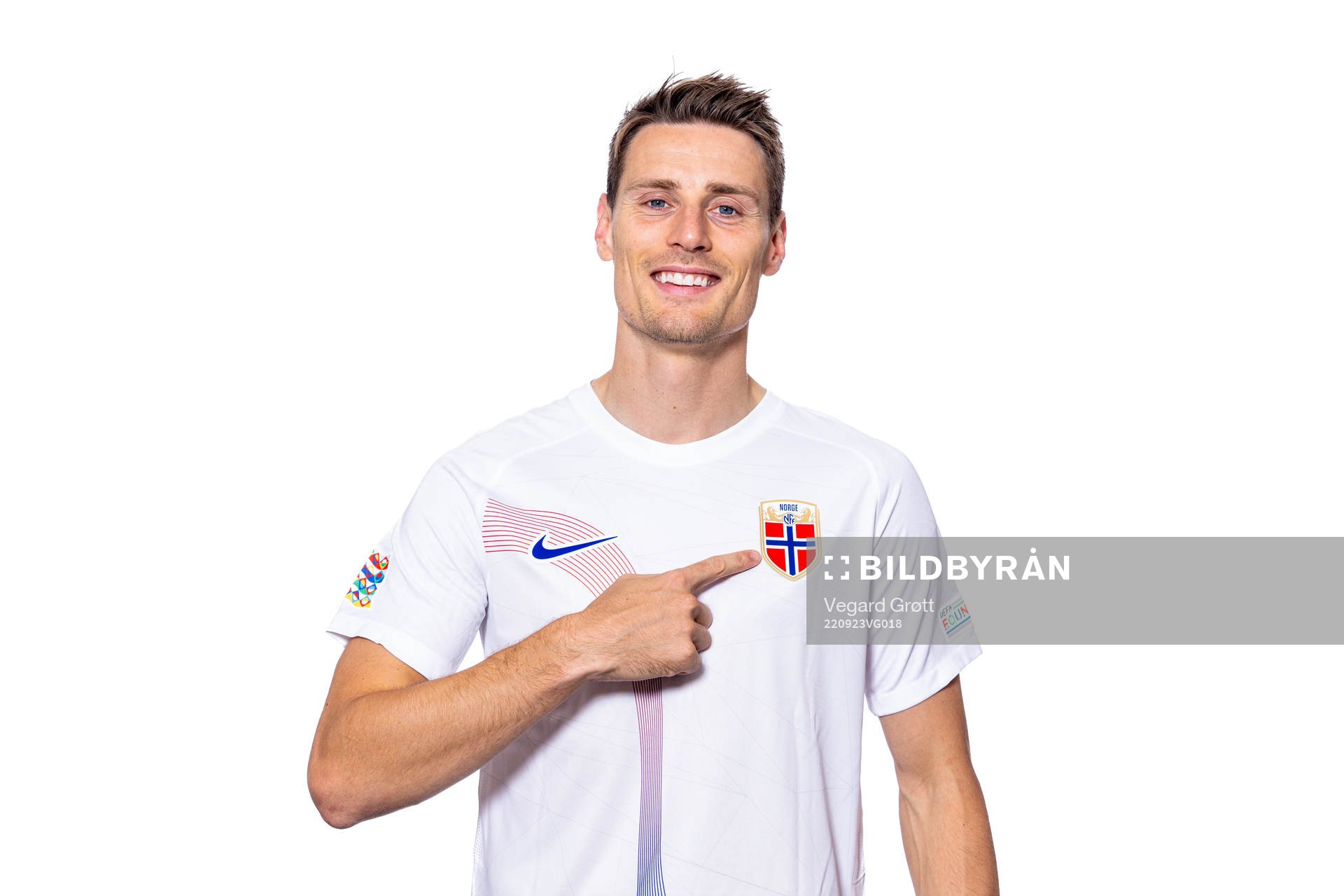 Kristoffer Zachariassen of the Norwegian national football