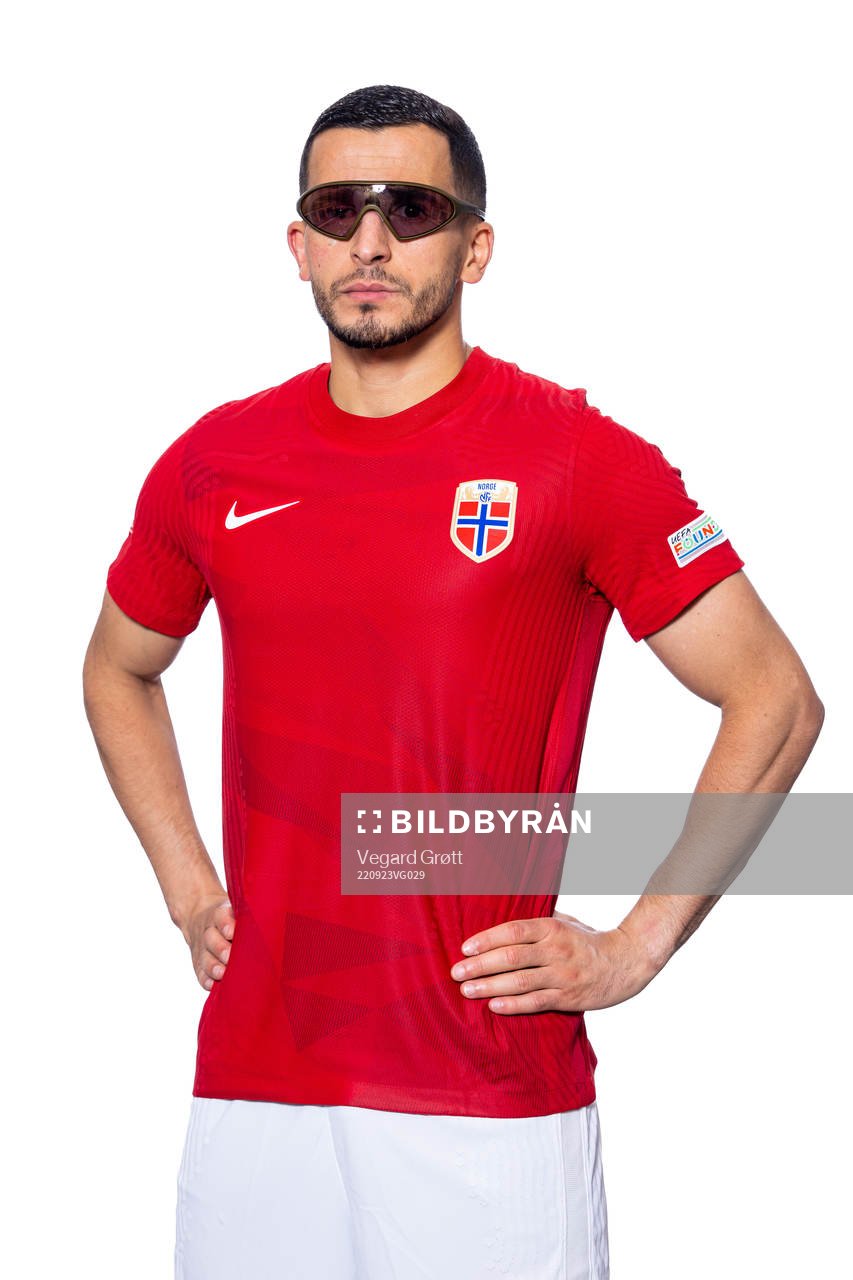 Omar Elabdellaoui of the Norwegian national football team