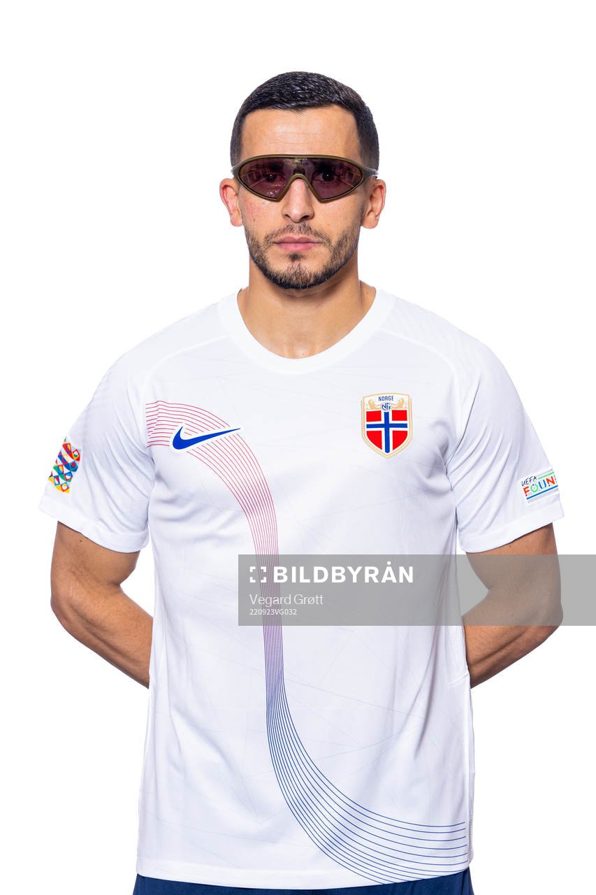 Omar Elabdellaoui of the Norwegian national football team