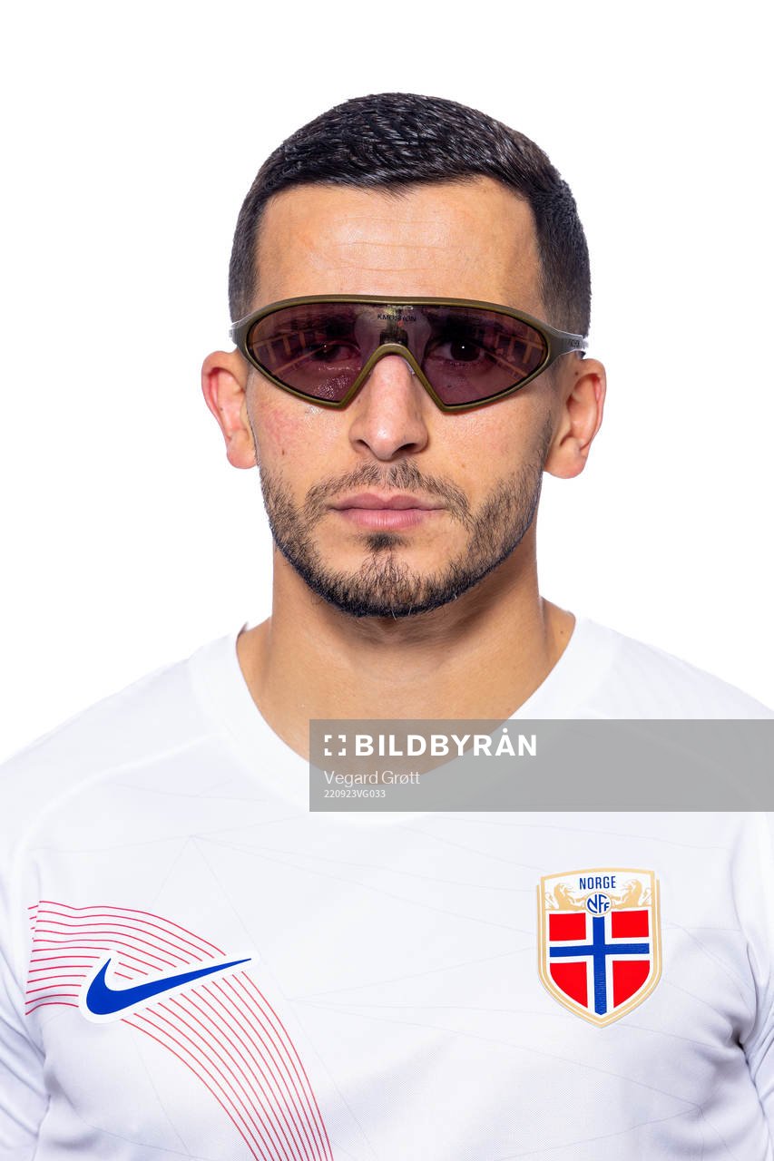 Omar Elabdellaoui of the Norwegian national football team