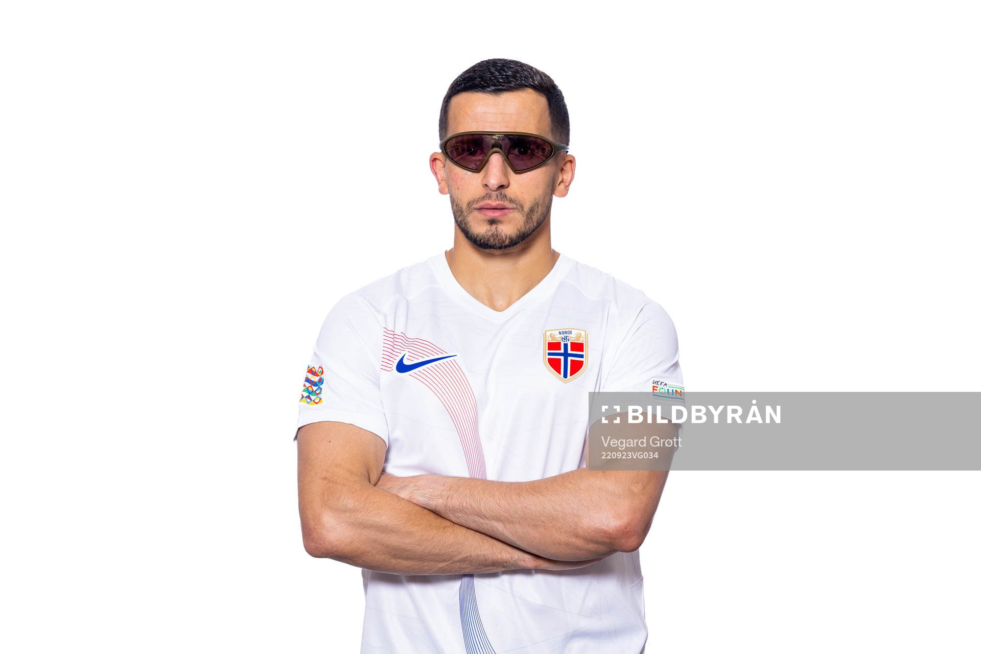 Omar Elabdellaoui of the Norwegian national football team