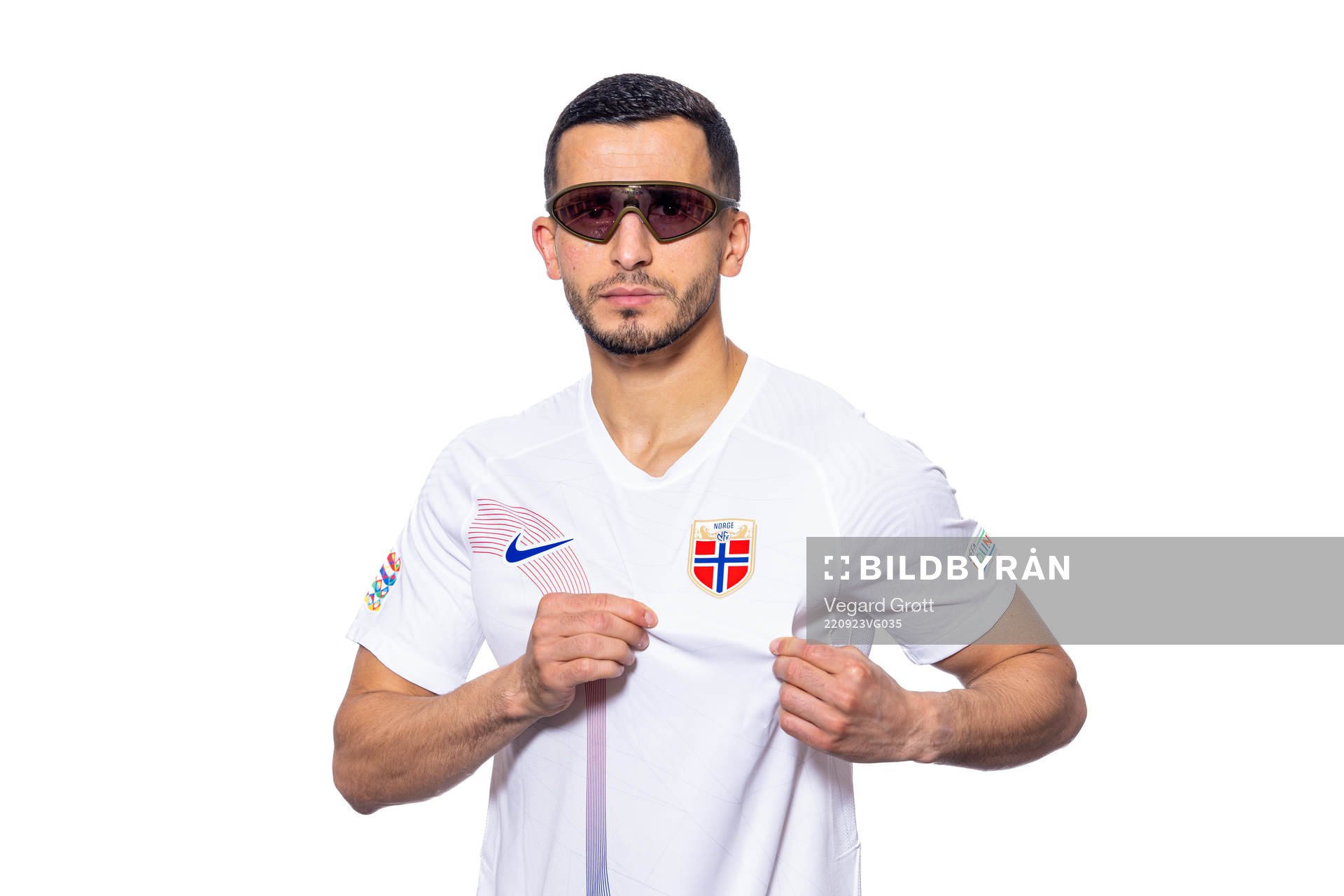 Omar Elabdellaoui of the Norwegian national football team