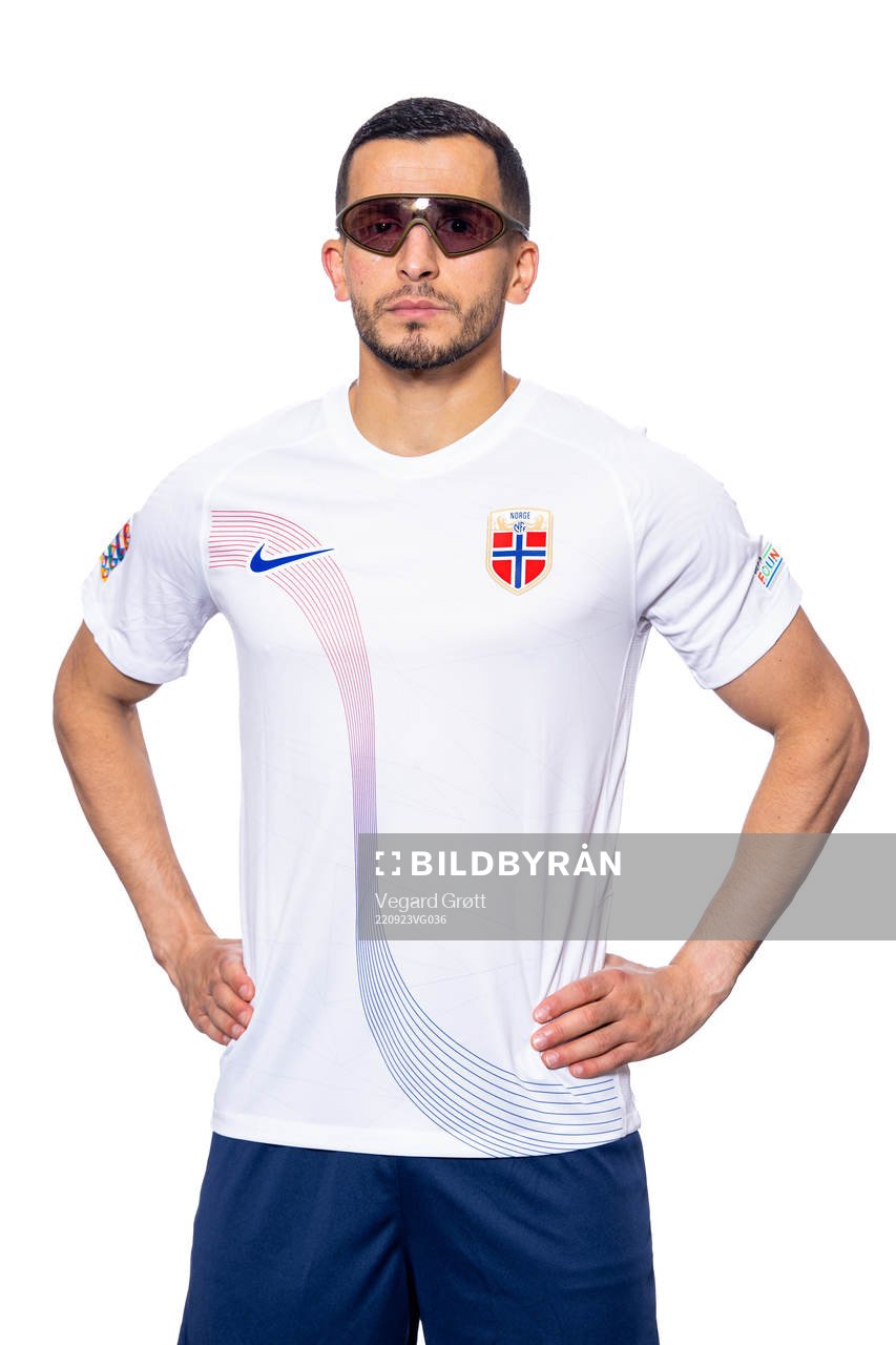 Omar Elabdellaoui of the Norwegian national football team
