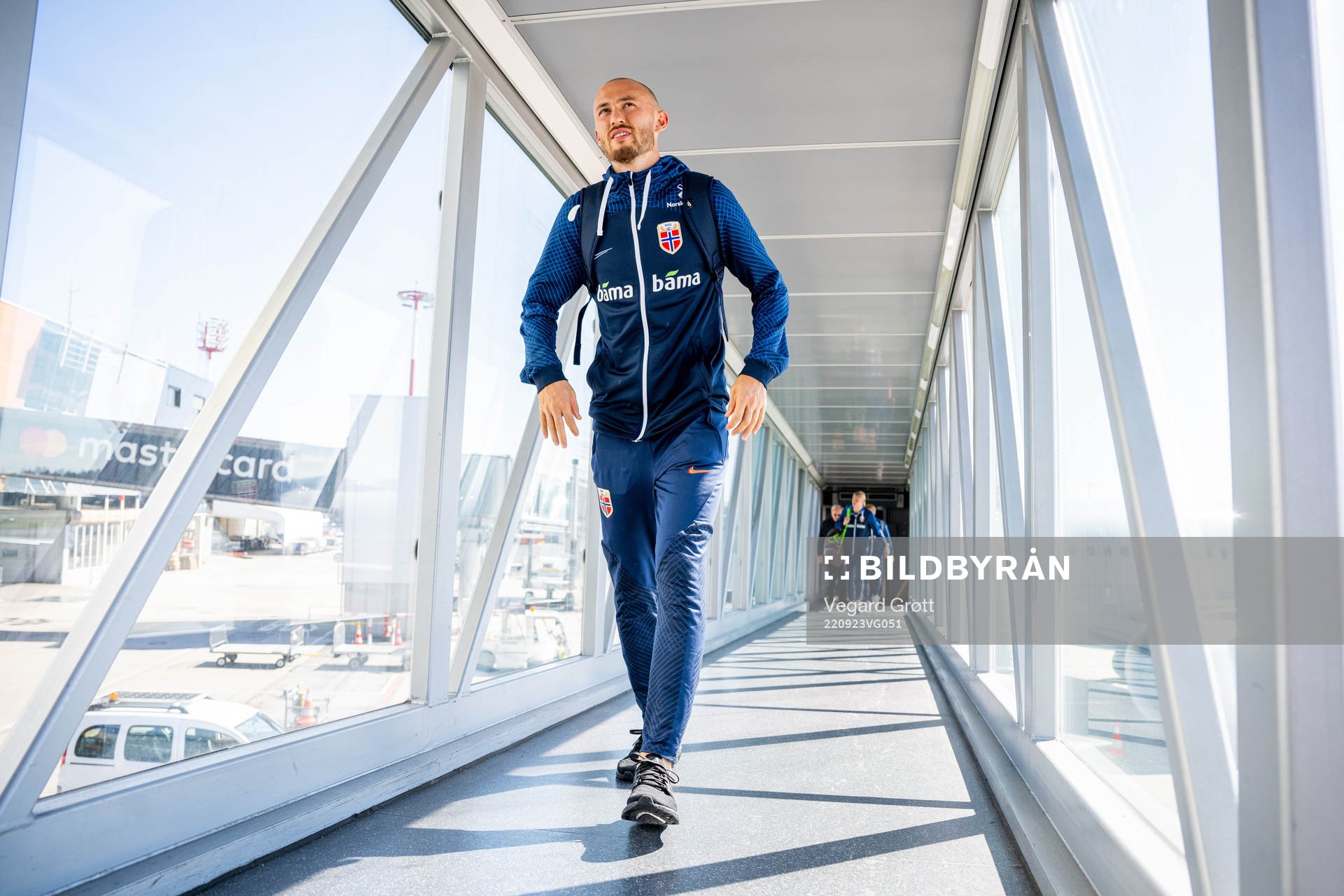 Fredrik Aursnes of the Norwegian national football team