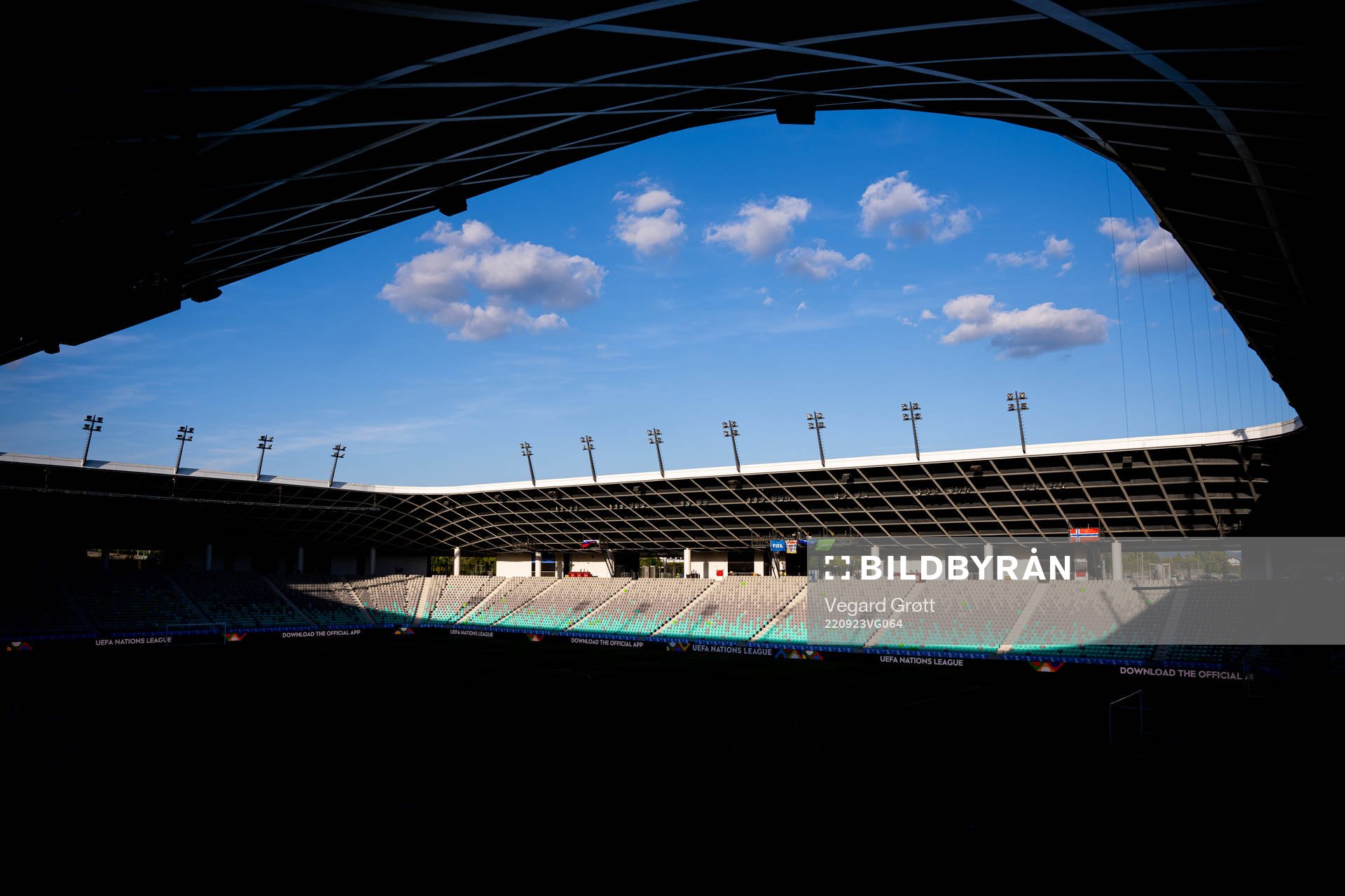 General view of Stozice Stadium