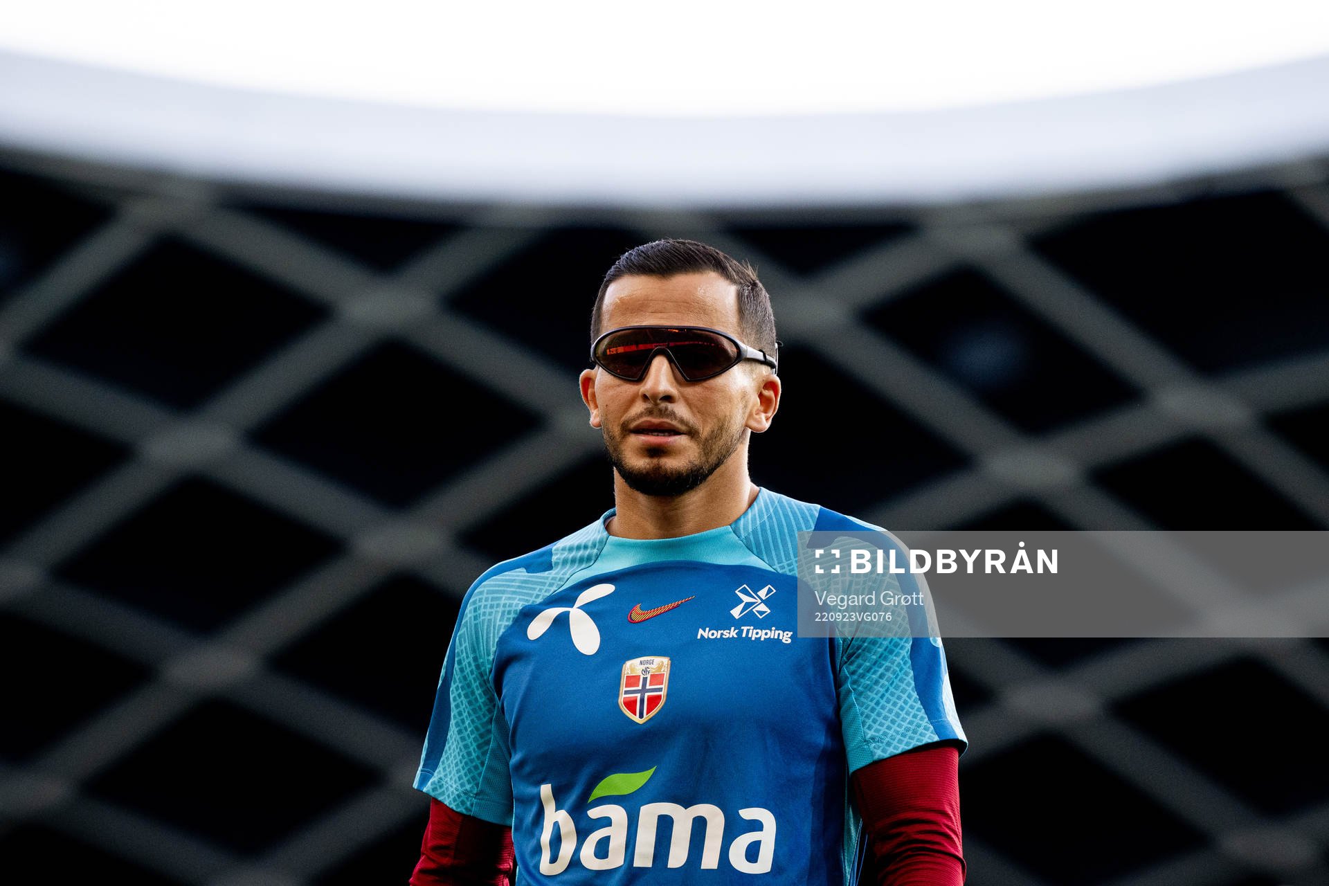 Omar Elabdellaoui of the Norwegian national football team