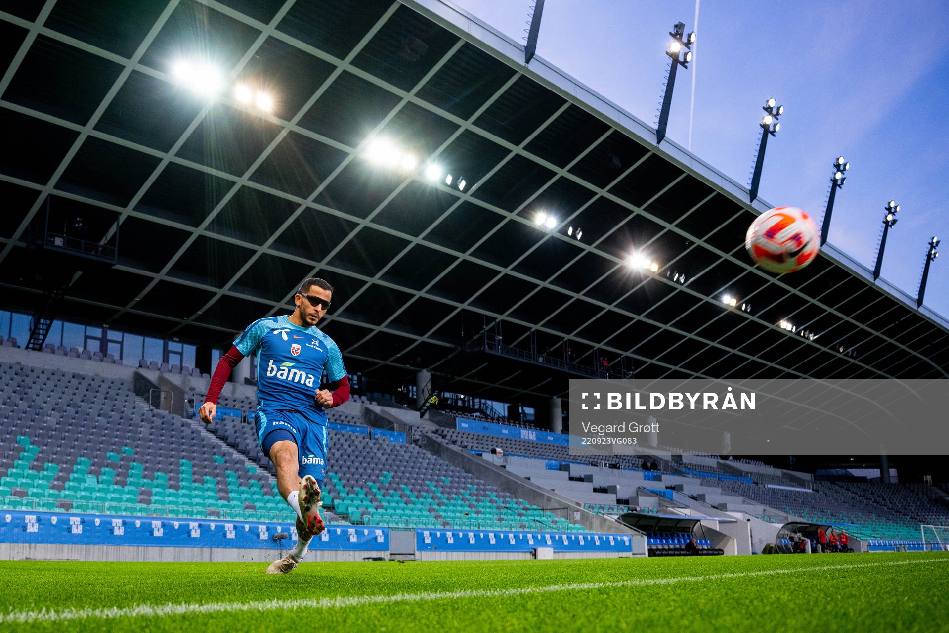 Omar Elabdellaoui of the Norwegian national football team
