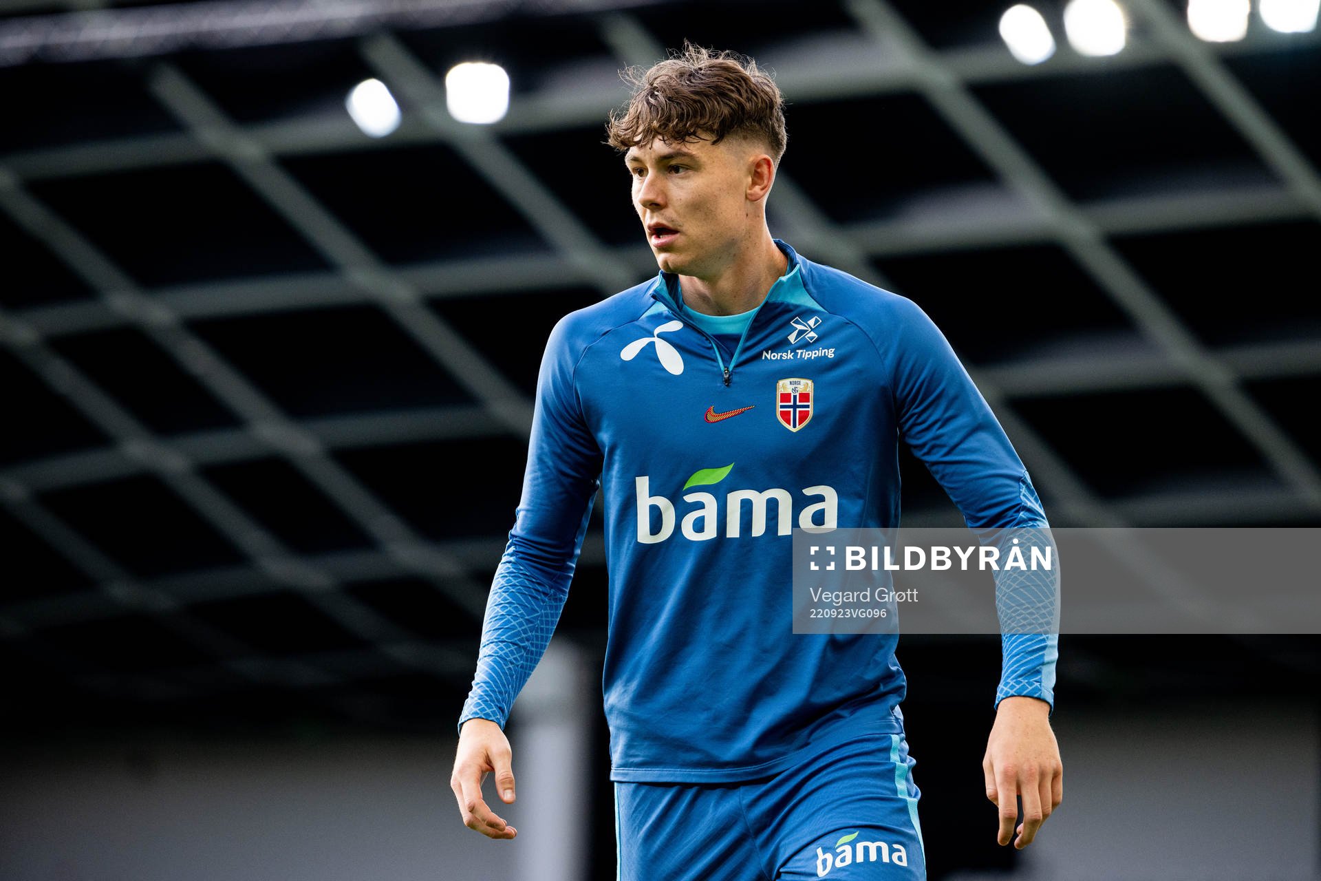Jørgen Strand Larsen of the Norwegian national football