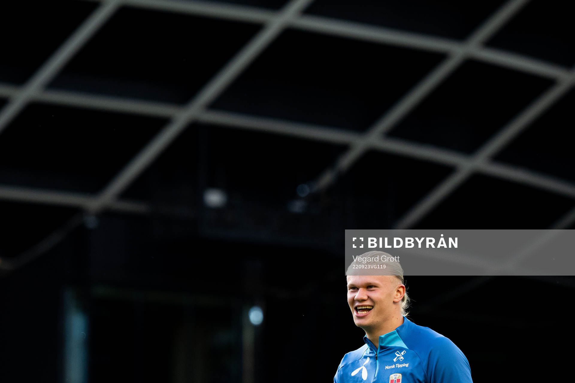 Erling Braut Haaland of the Norwegian national football team