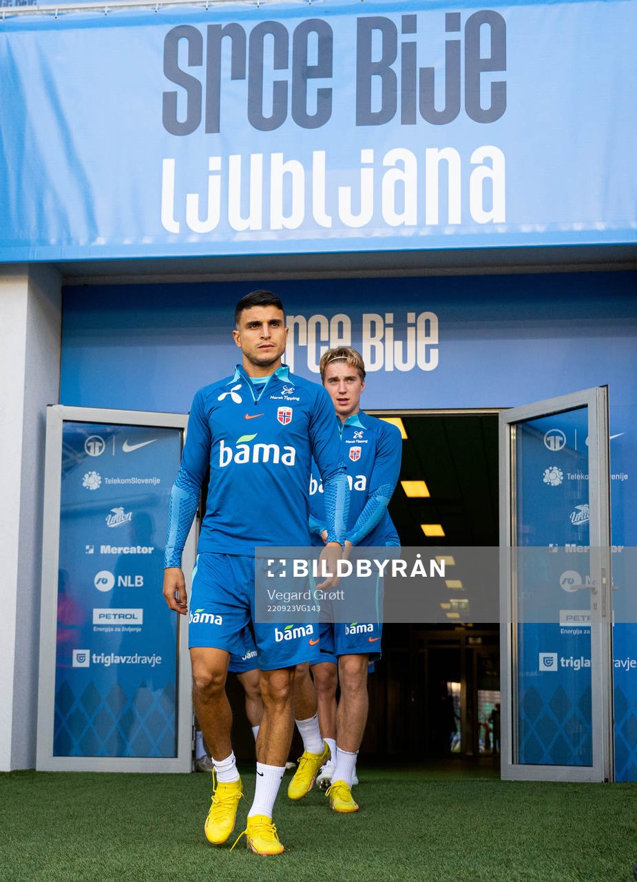 Mohamed Elyounoussi and Kristian Thorstvedt of the