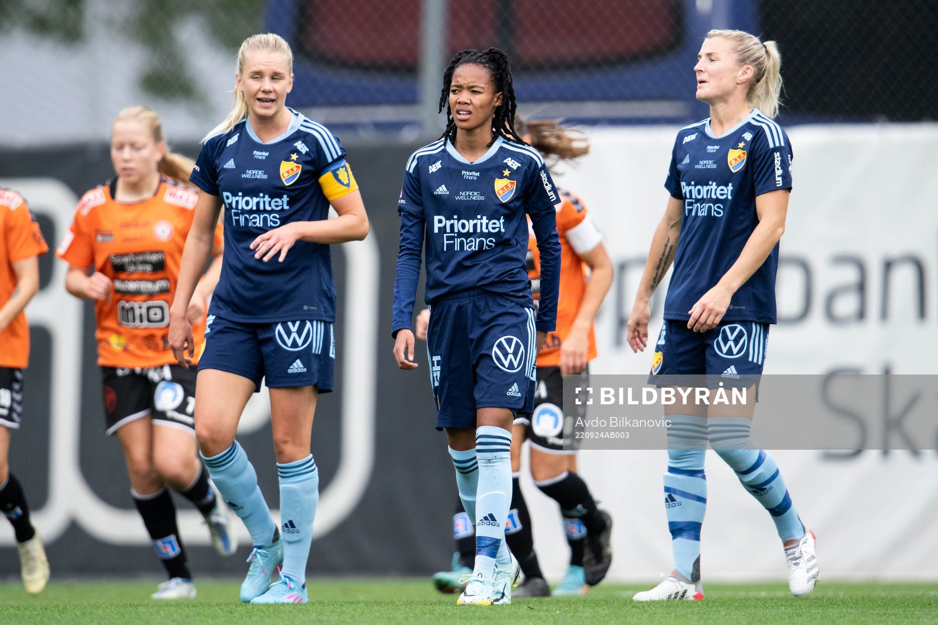 Djurgårdens spelare deppar