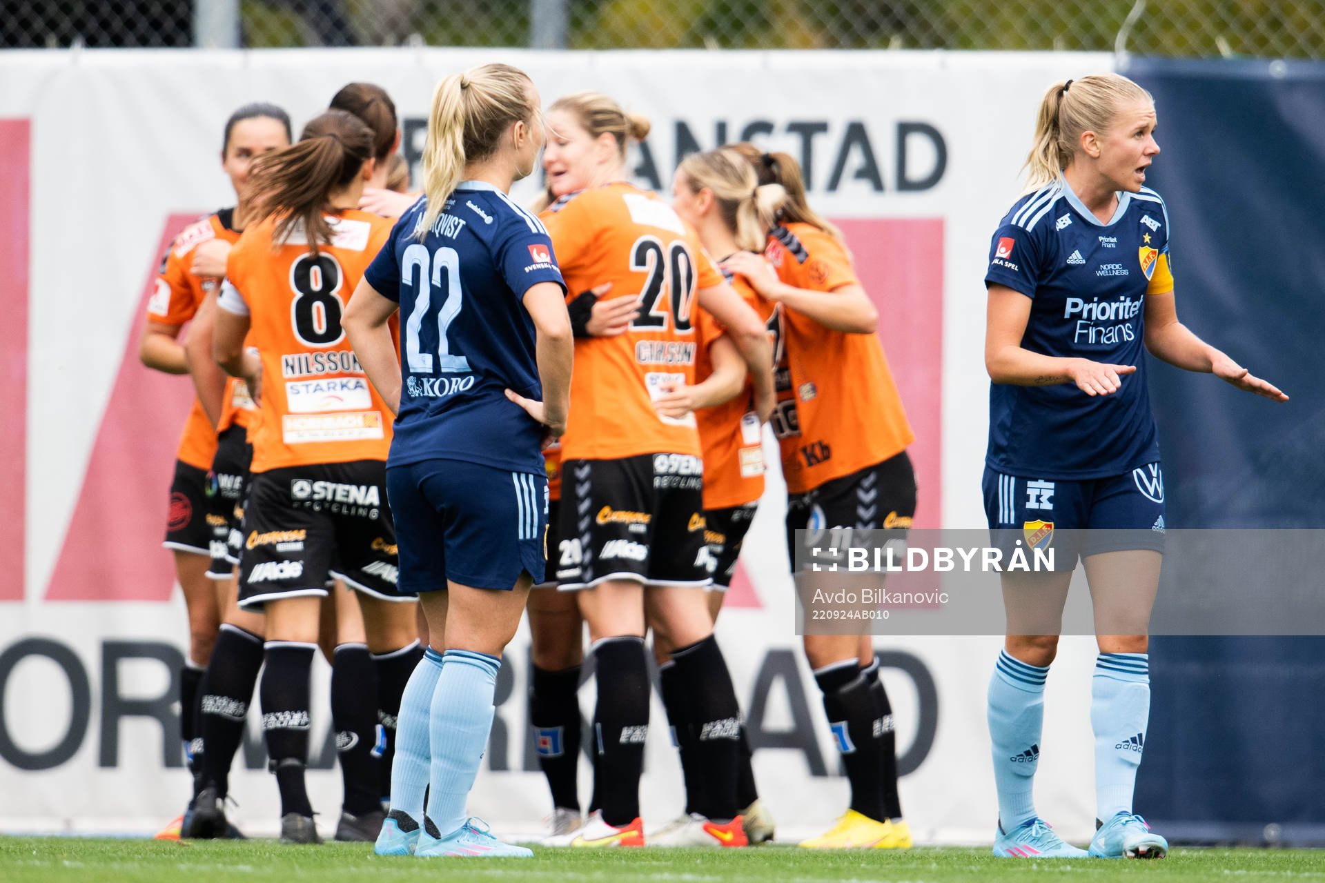 Djurgårdens Tove Almqvist deppar medan Kristianstads