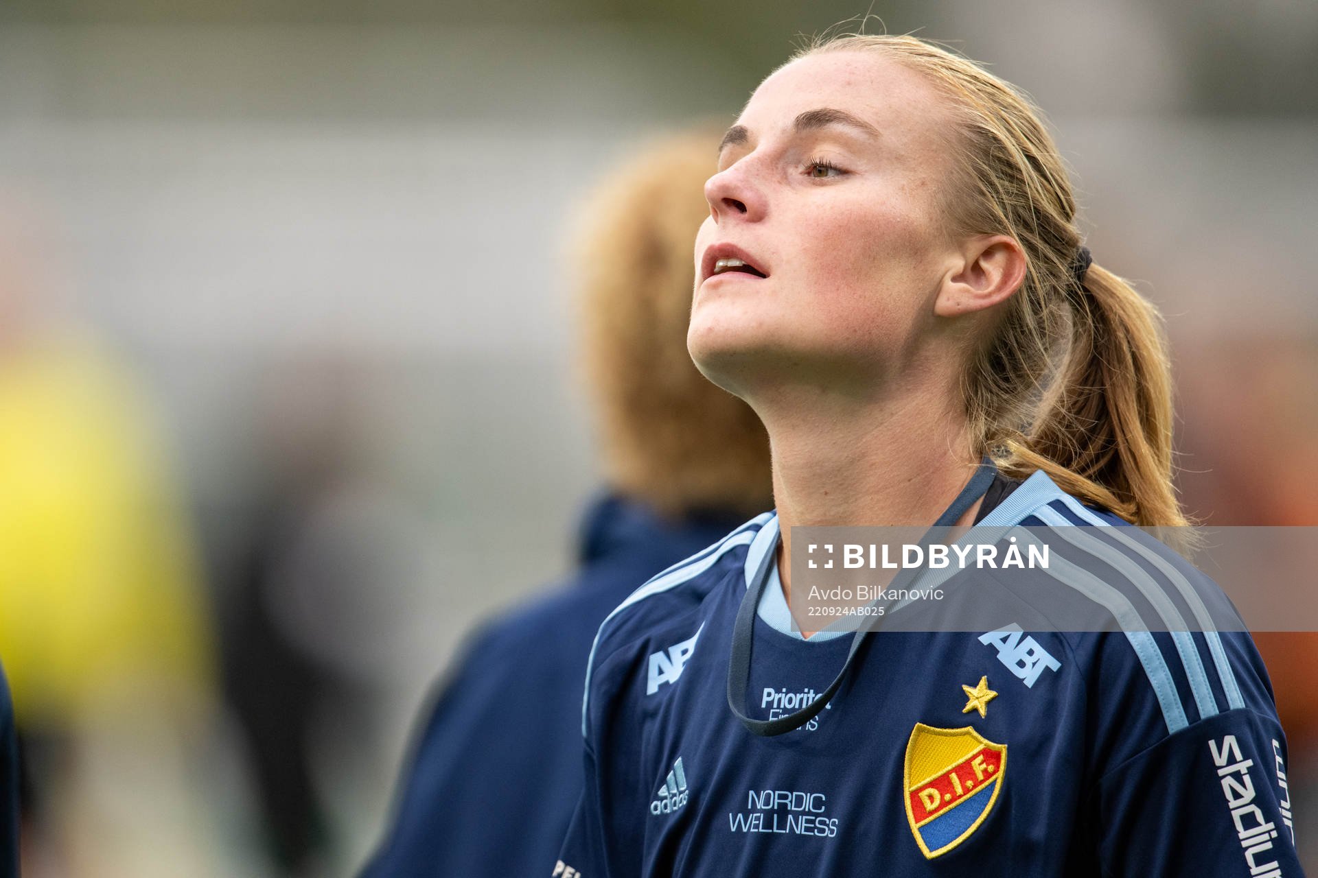 Djurgårdens Kamilla Lilhammer Karlsen deppar