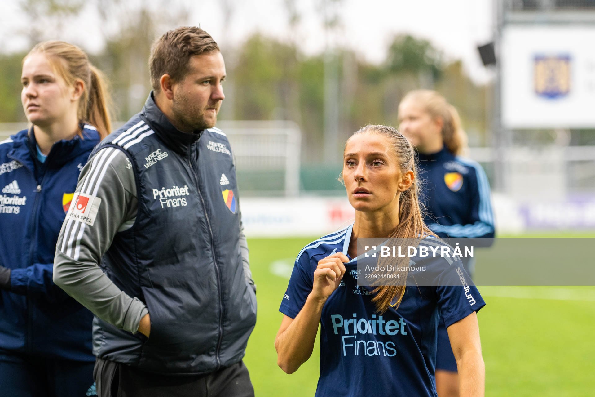 Djurgårdens Tilde Lindwall deppar