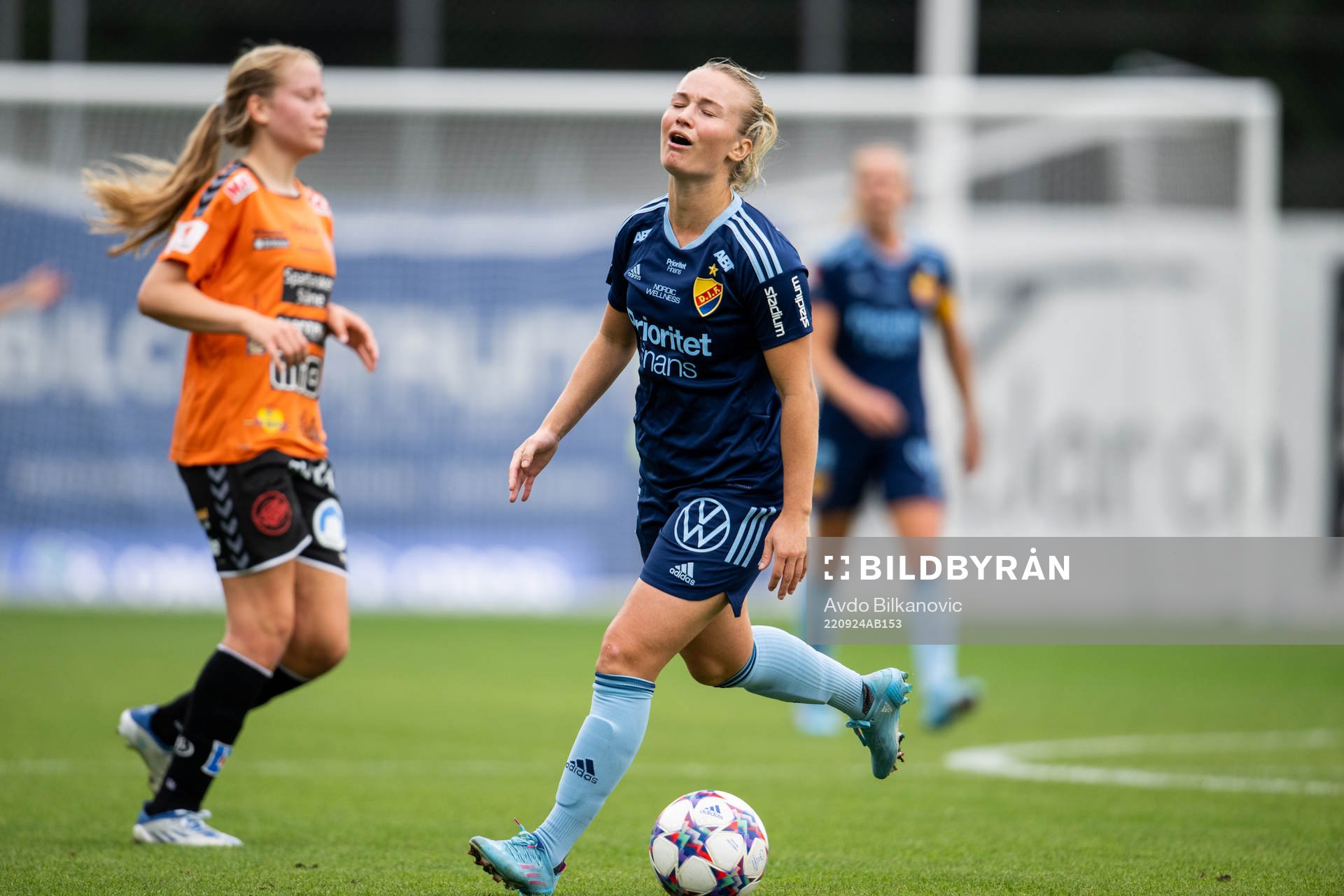 Djurgårdens Tove Almqvist deppar
