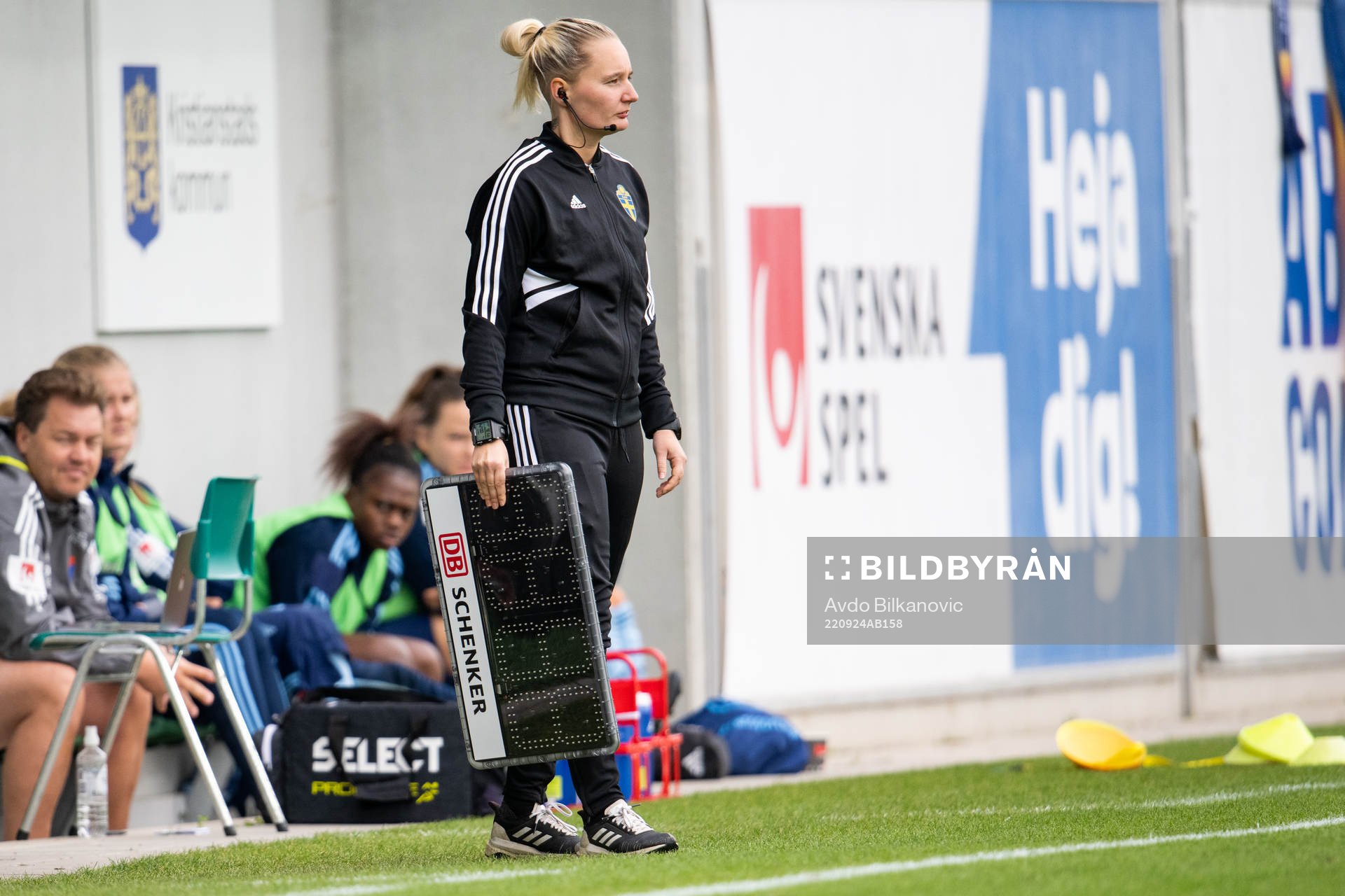 Fjärde domare Isabelle Svensson