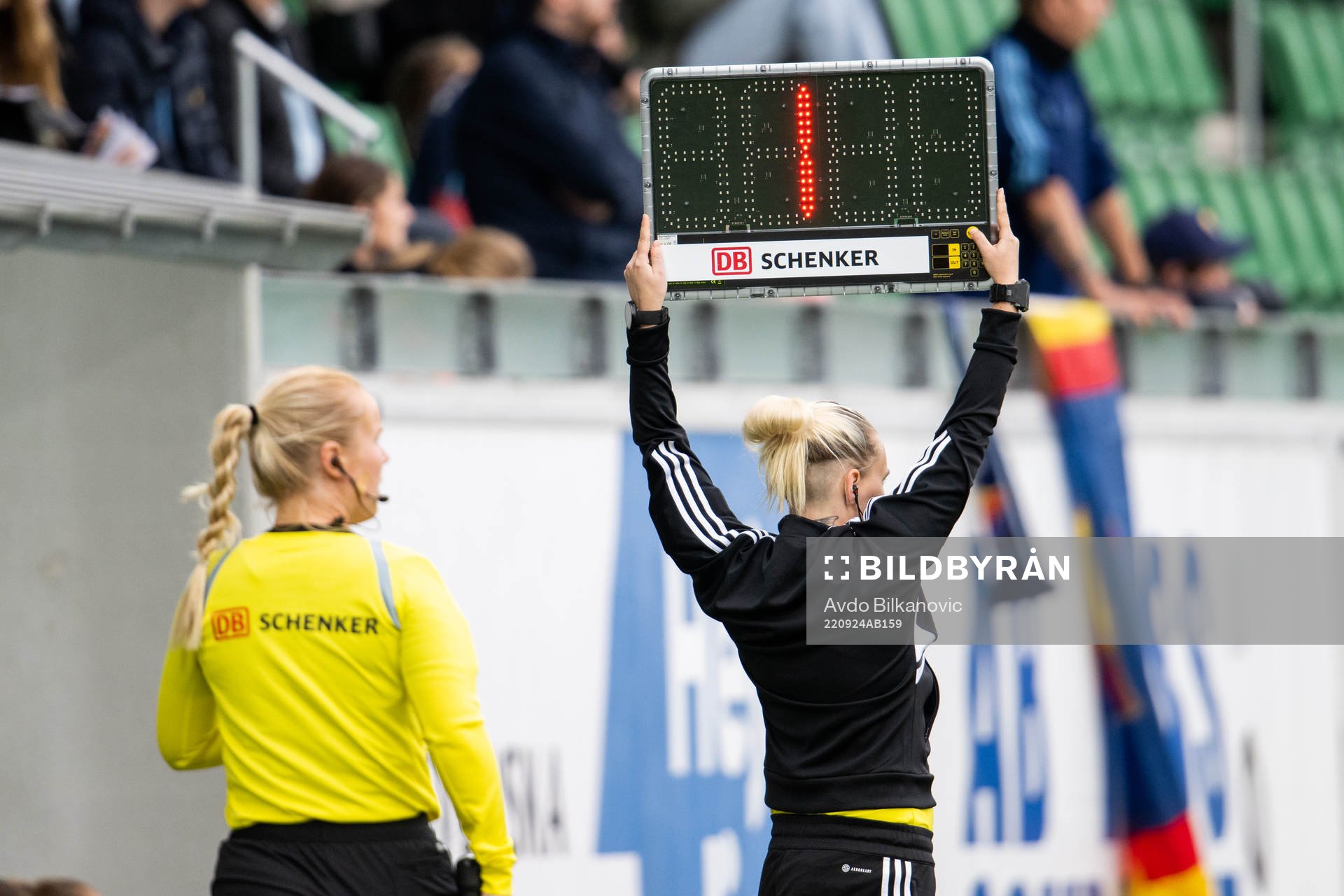 Fjärde domare Isabelle Svensson