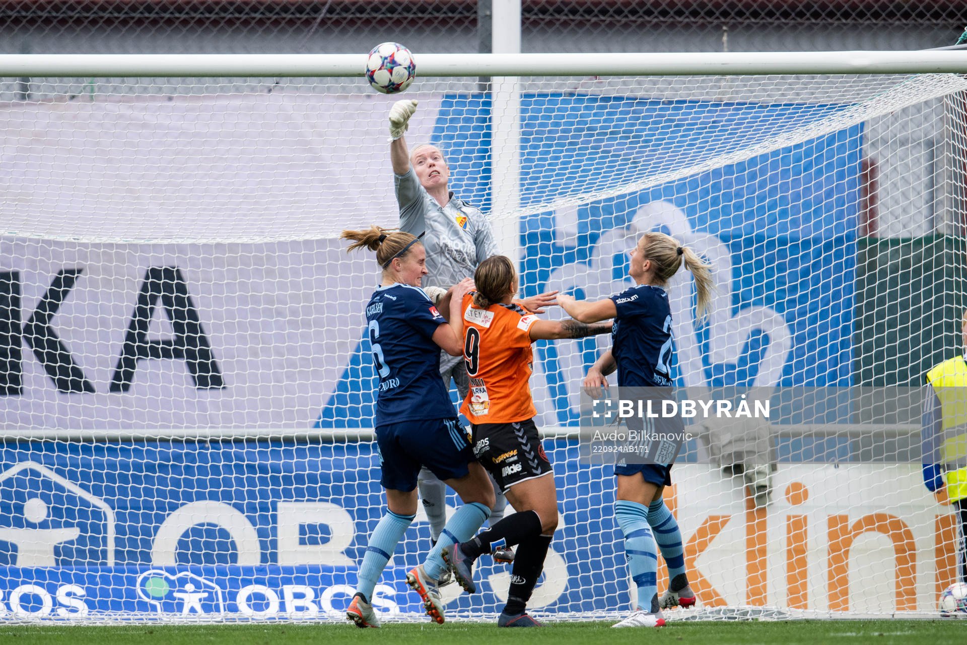 Djurgårdens målvakt Hedvig Lindahl