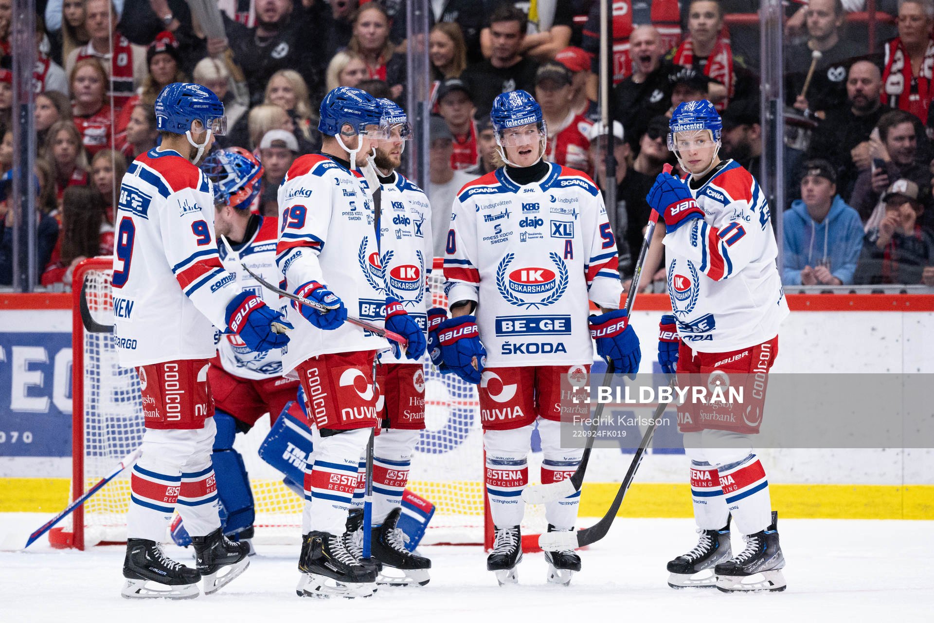 Oskarshamns spelare deppar