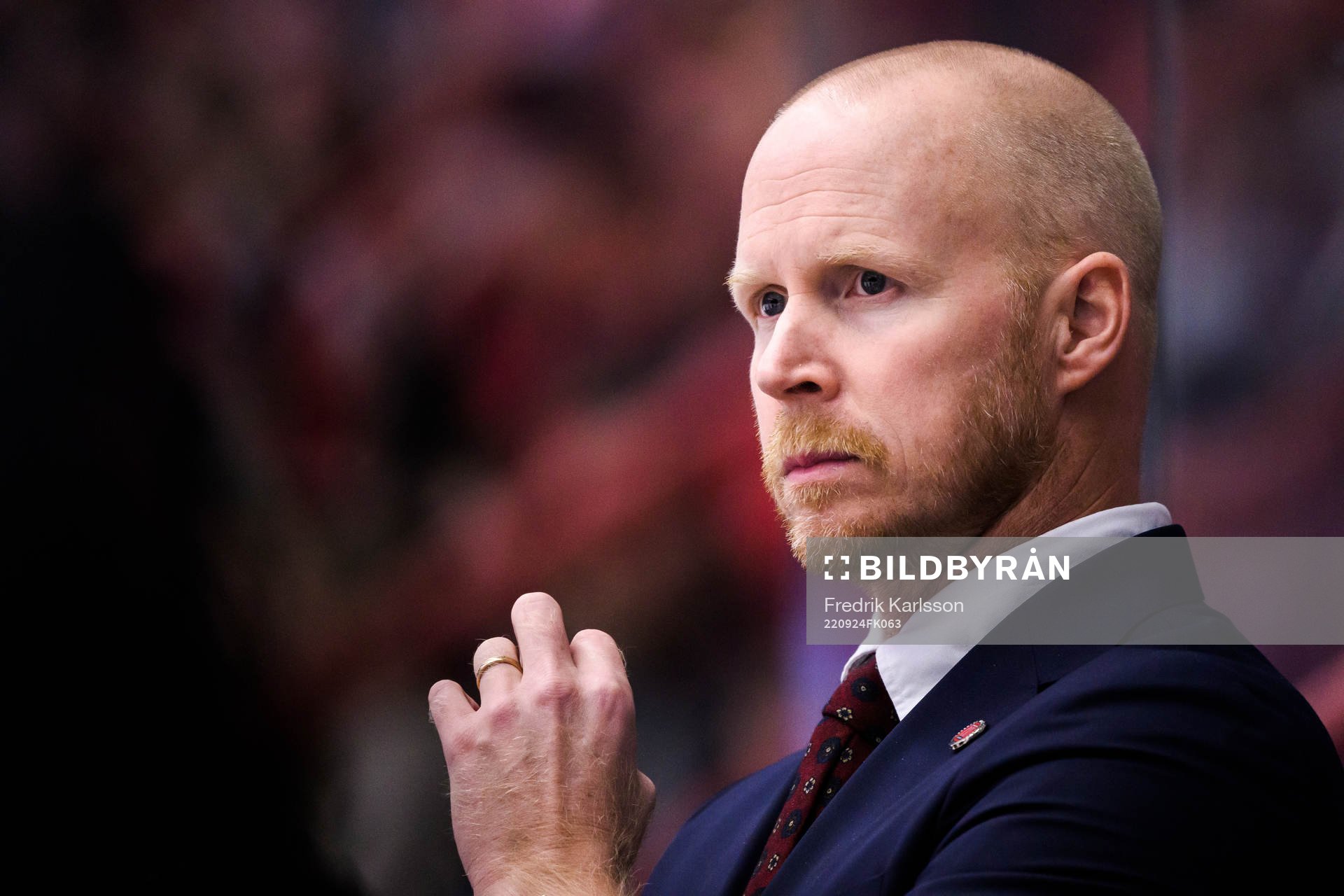 Örebros assisterande tränare Tobias Thermell