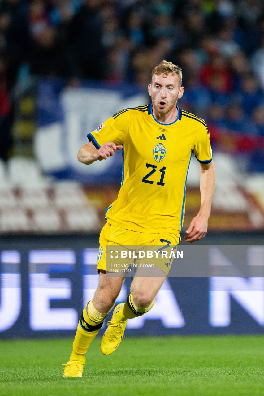 Dejan Kulusevski of Sweden