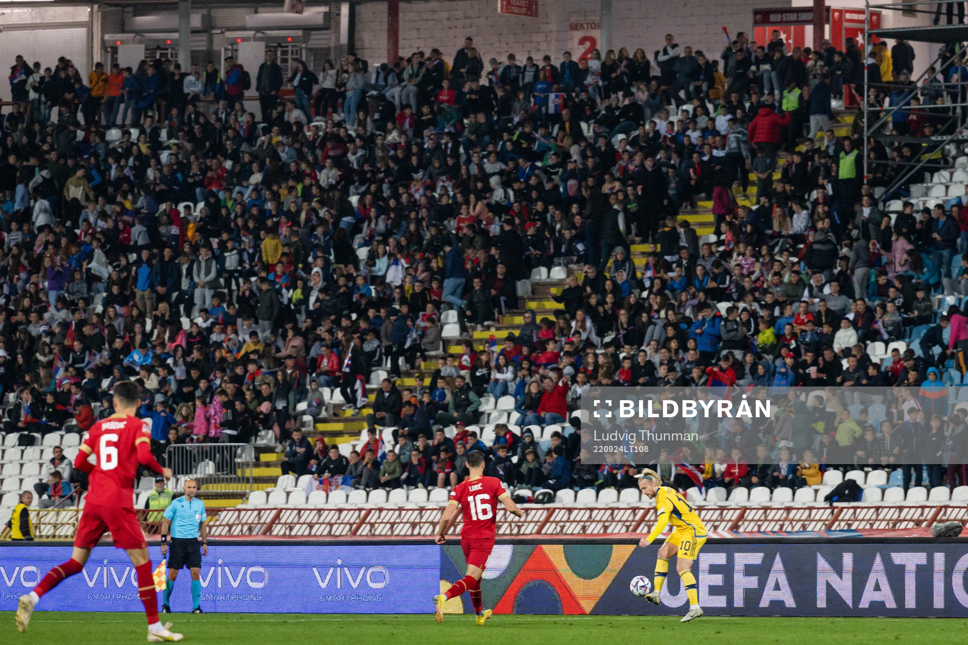 Emil Forsberg of Sweden