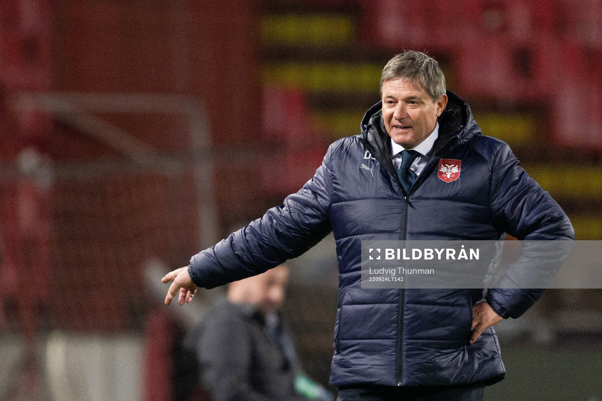 Head coach Dragan Stojkovic of Serbia