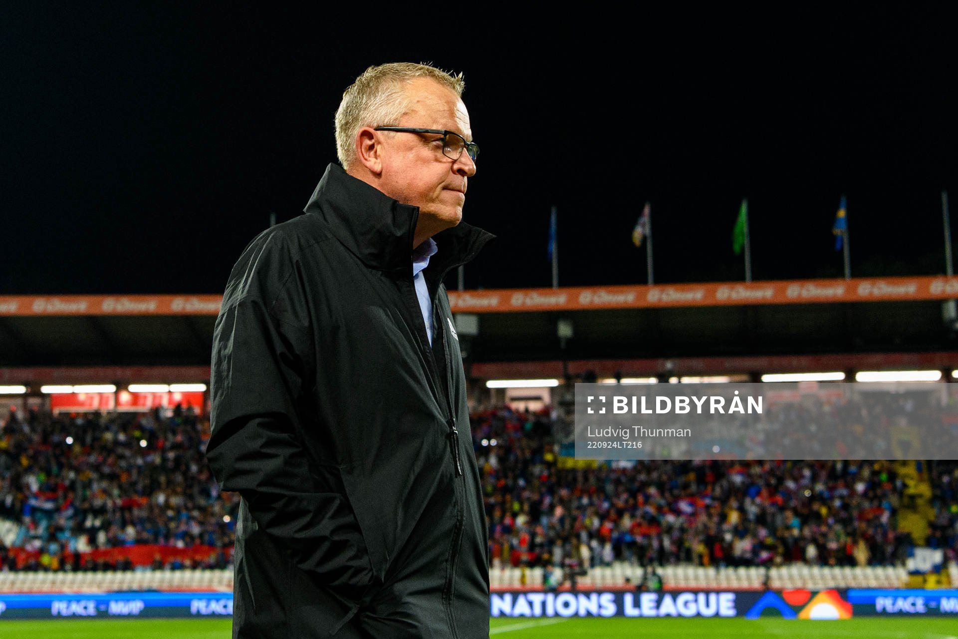 Head coach Janne Andersson of Sweden
