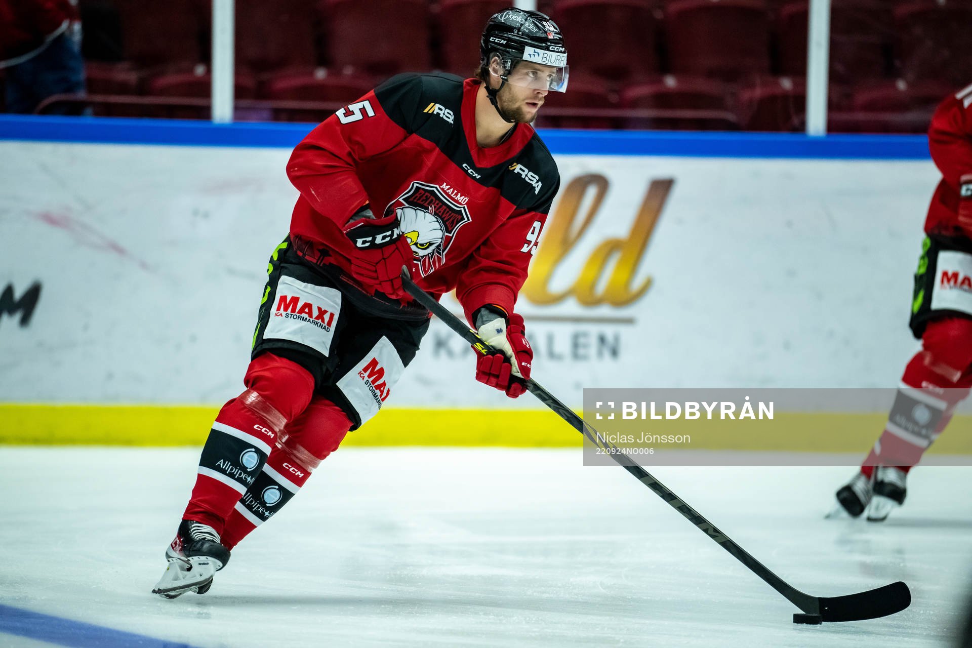 Malmö Redhawkss Carl Persson