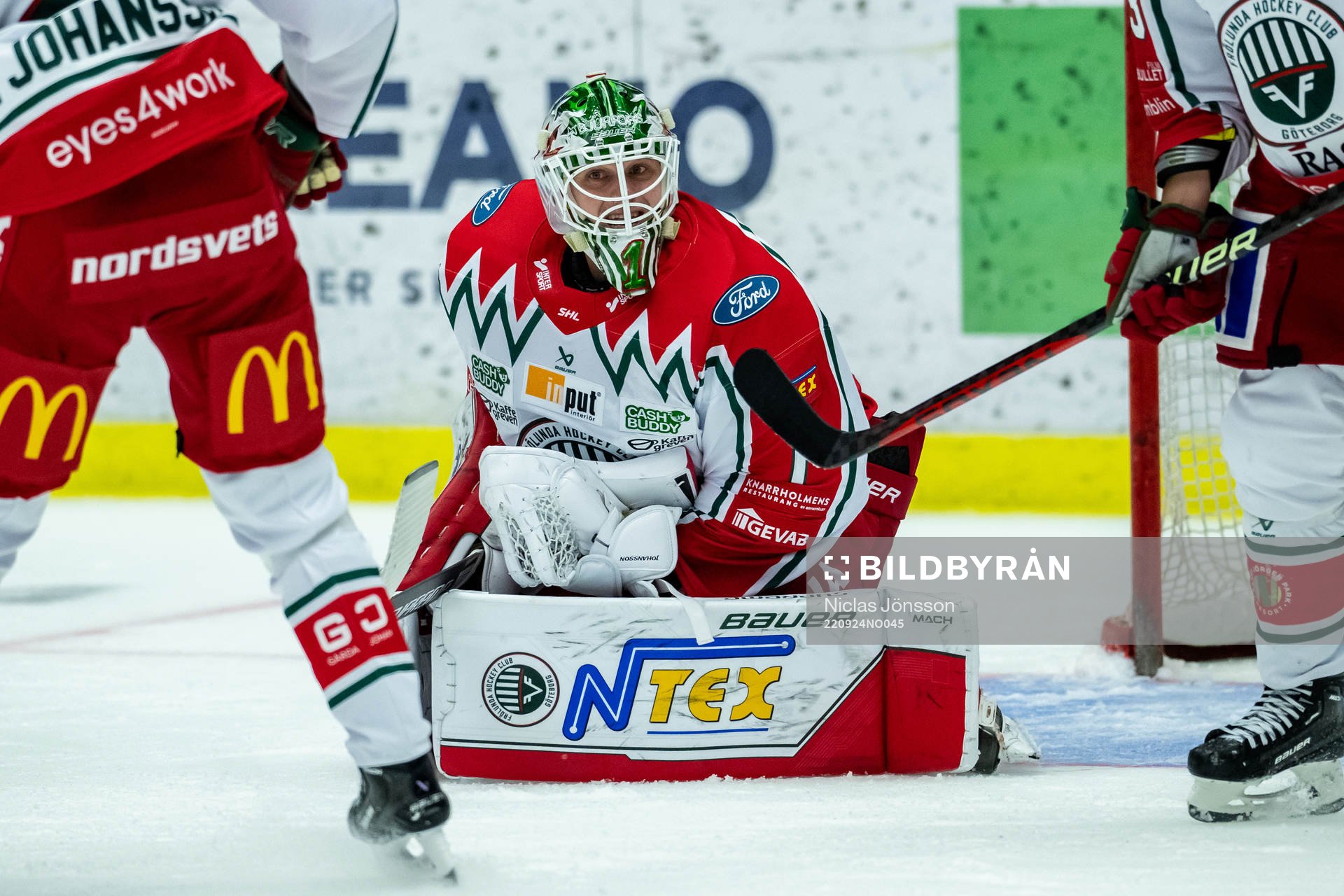 Frölundas målvakt Lars Johansson