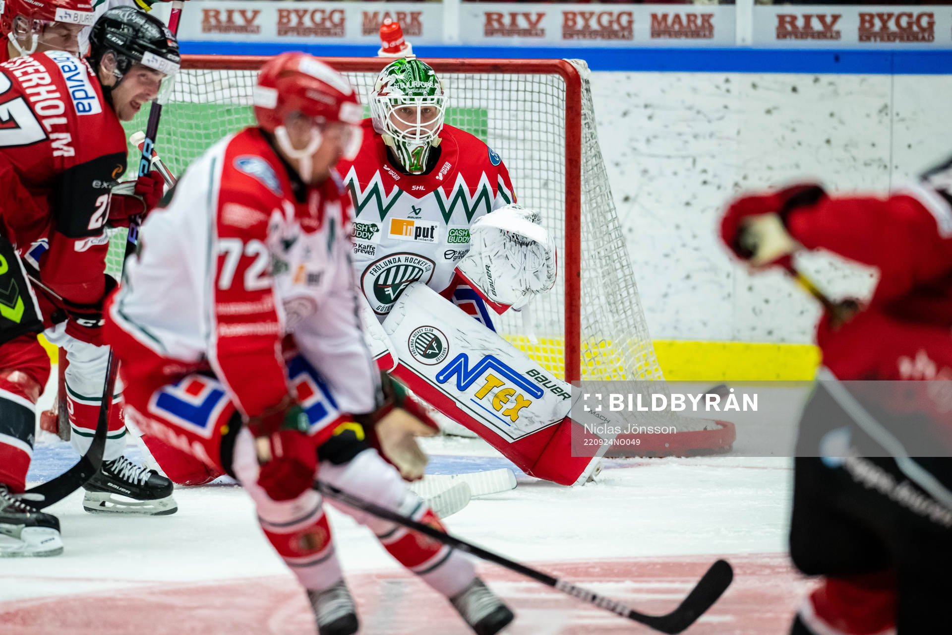 Frölundas målvakt Lars Johansson