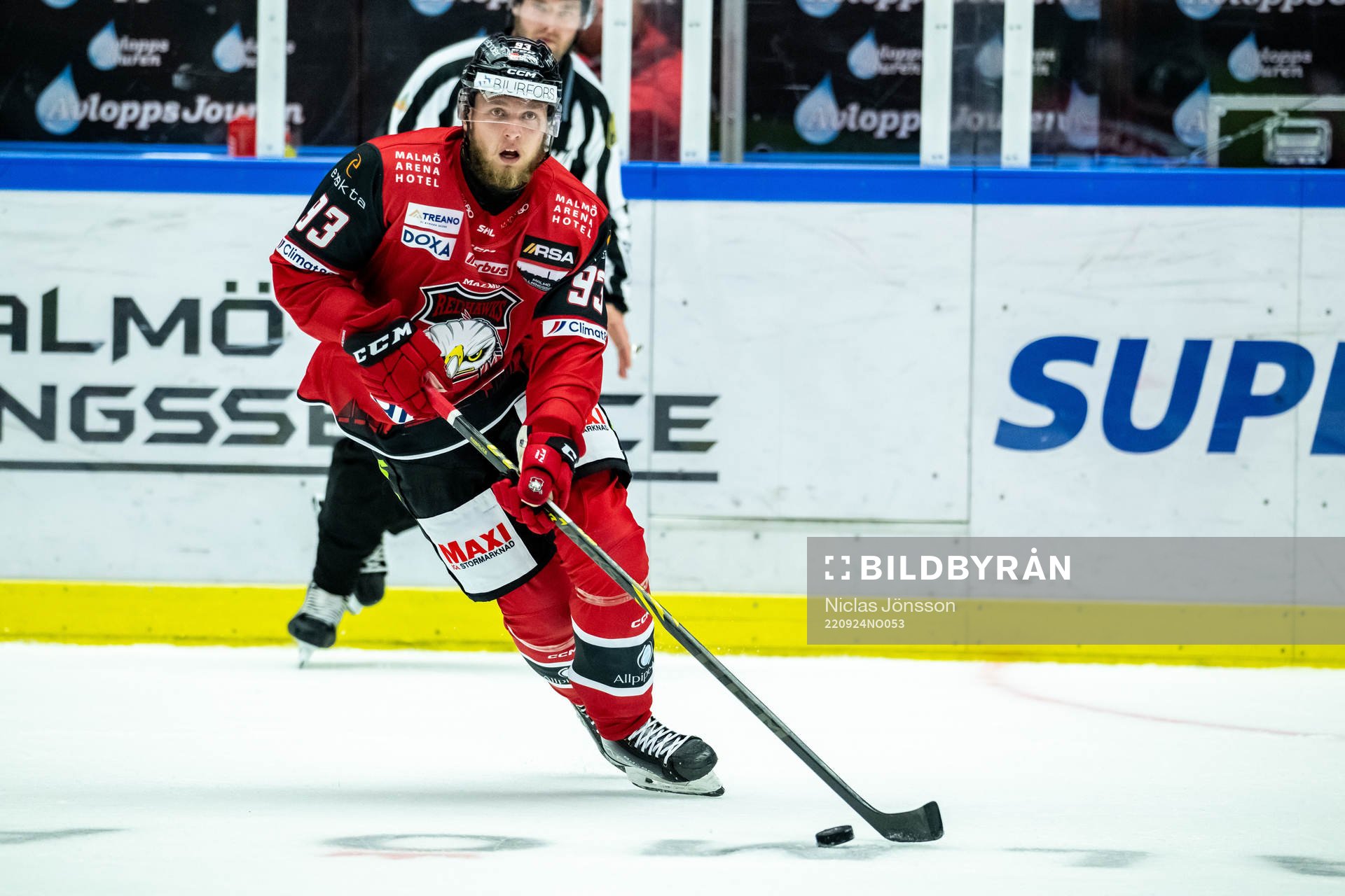 Malmö Redhawkss Kristian Vesalainen