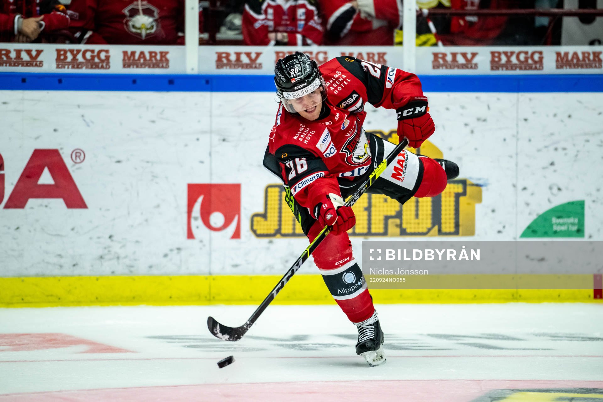 Malmö Redhawkss Thomas Schemitsch