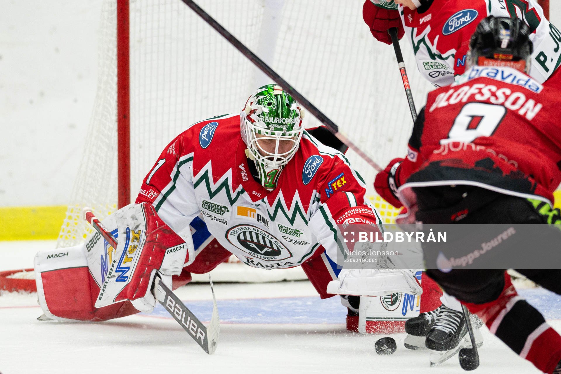 Frölundas målvakt Lars Johansson