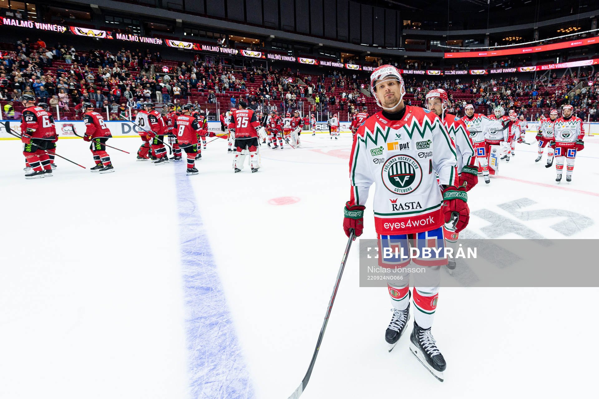 Frölundas Nicklas Lasu deppar