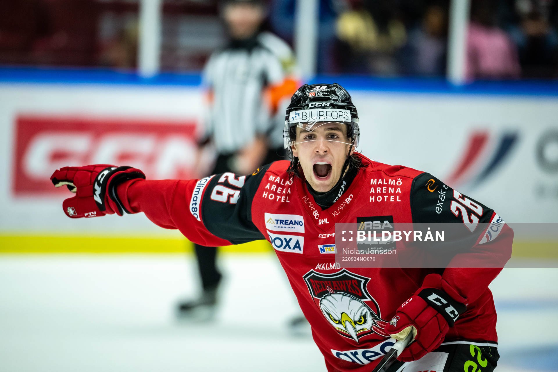 Malmö Redhawkss Thomas Schemitsch