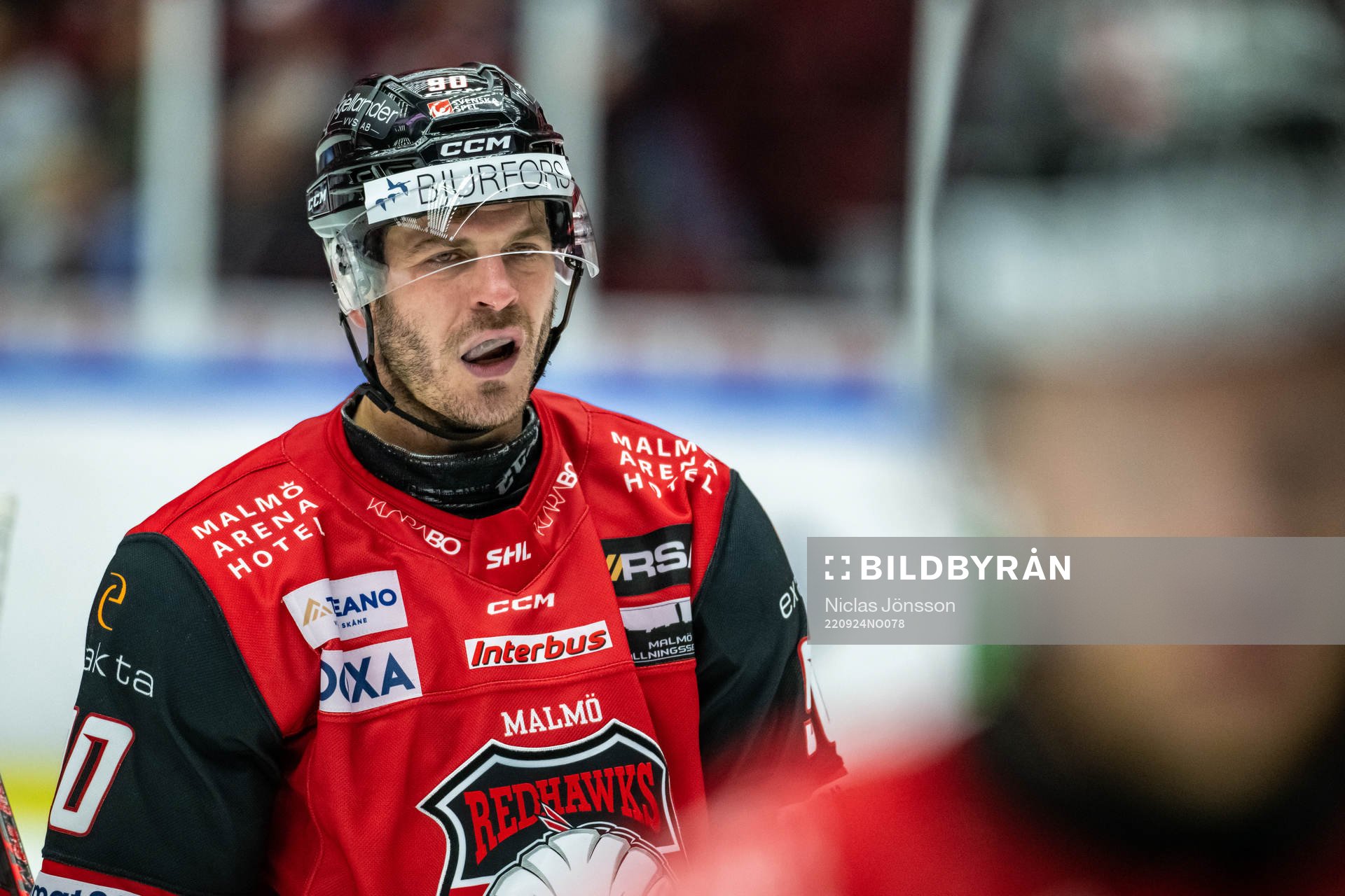Malmö Redhawkss Lance Bouma