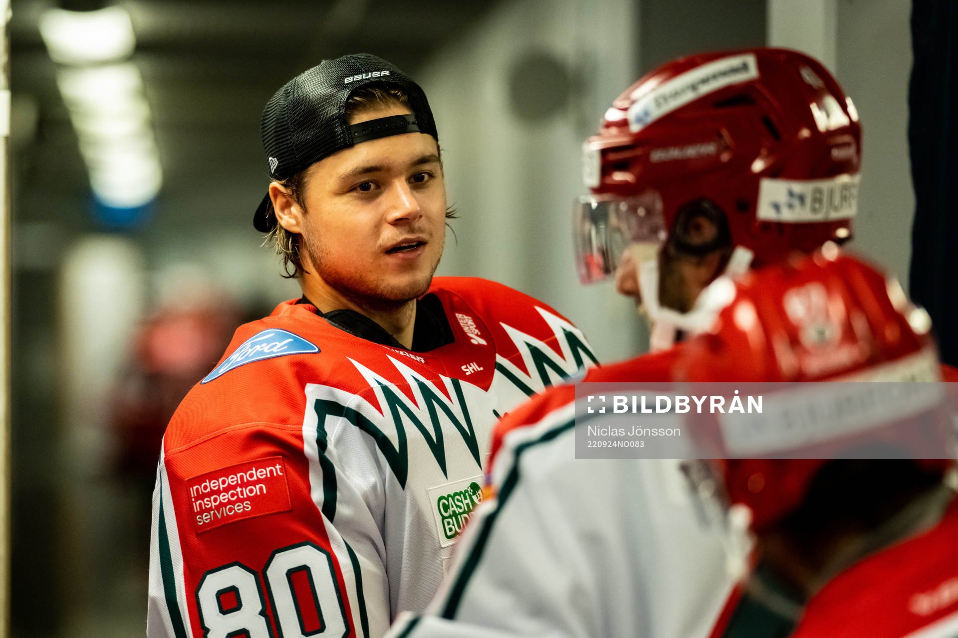 Frölundas målvakt Frederik Dichow