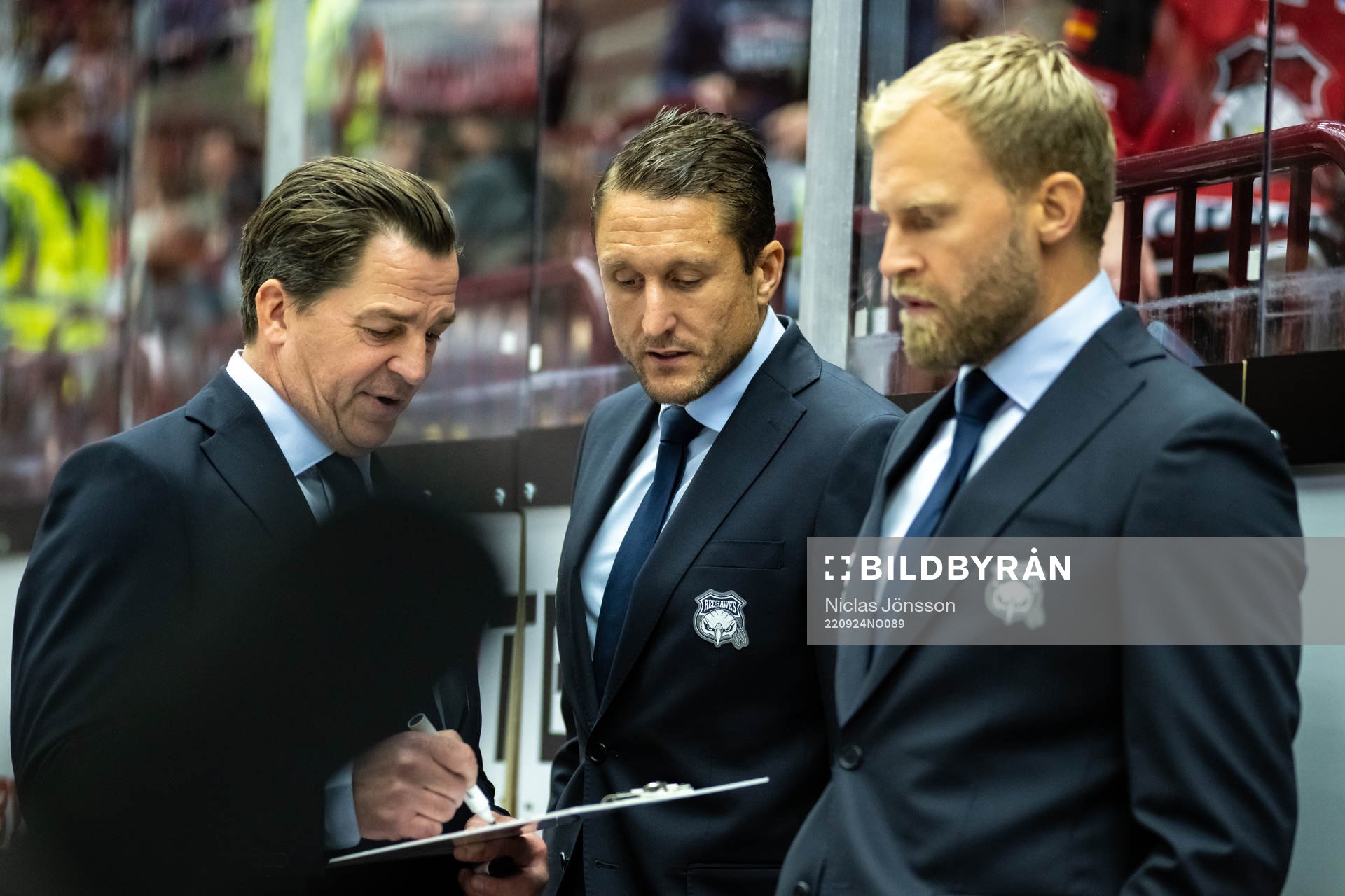 Malmö Redhawks assisterande tränare Petri Liimatainen,