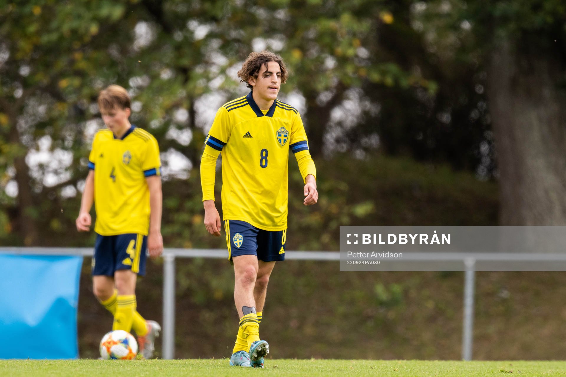 Taha Ayari of Sweden looks dejected