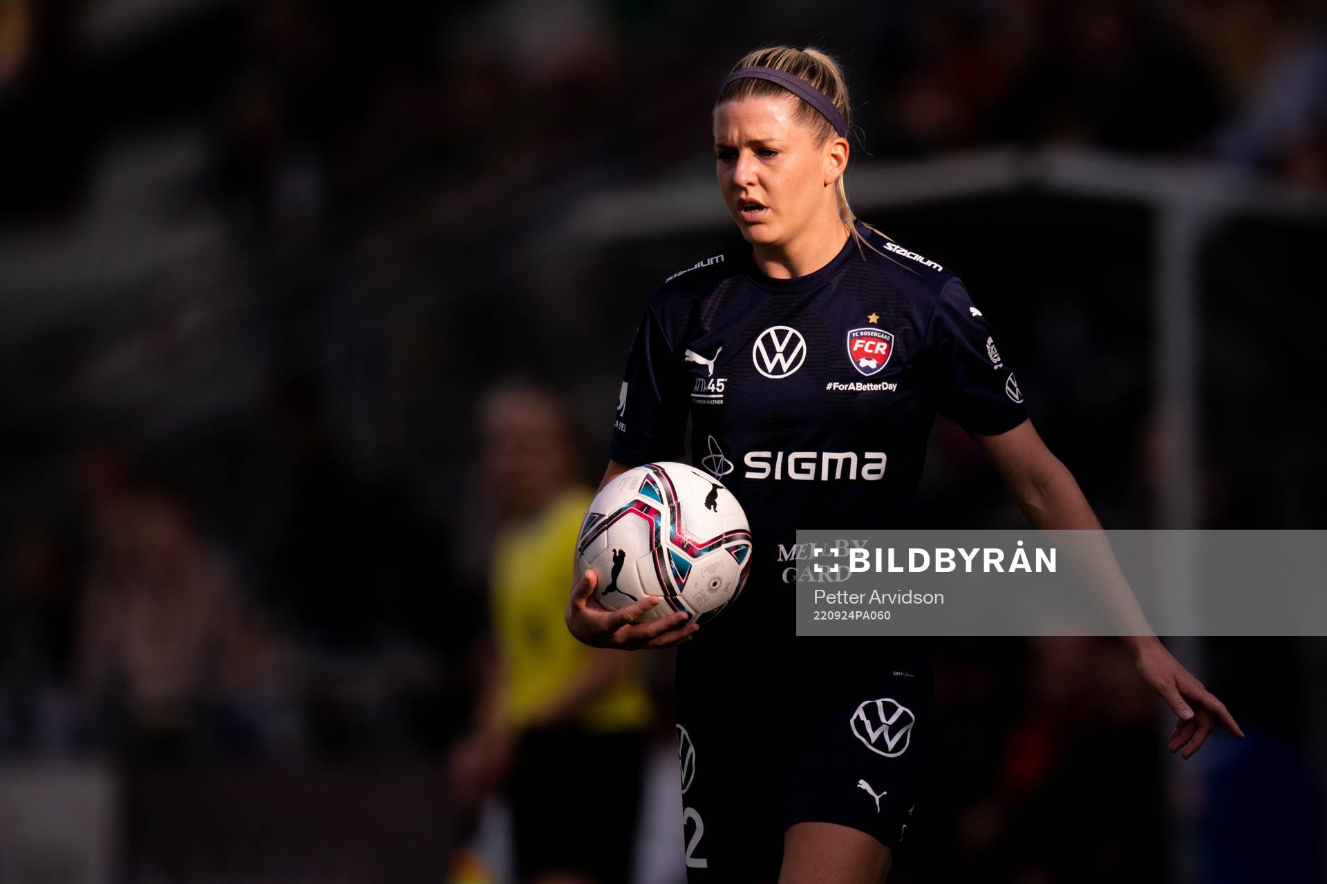 FC Rosengårds Olivia Schough deppar