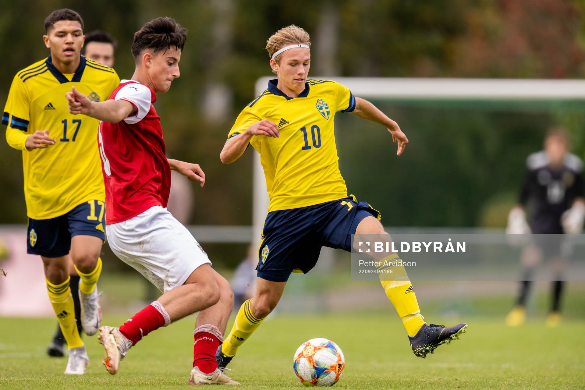 Dejan Radonijic of Austria and Pontus Dahbo of Sweden
