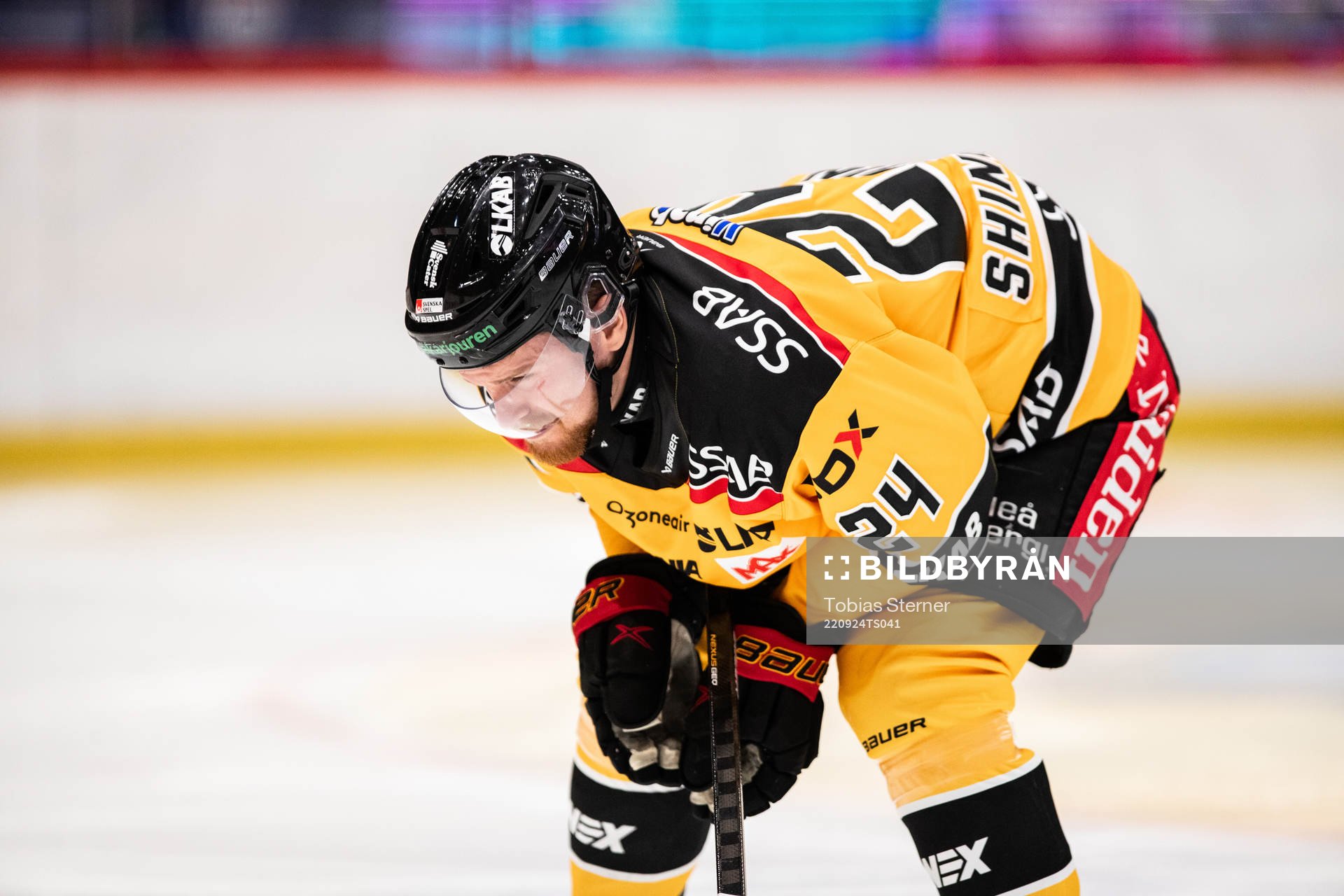 Luleås Brendan Shinnimin har ont