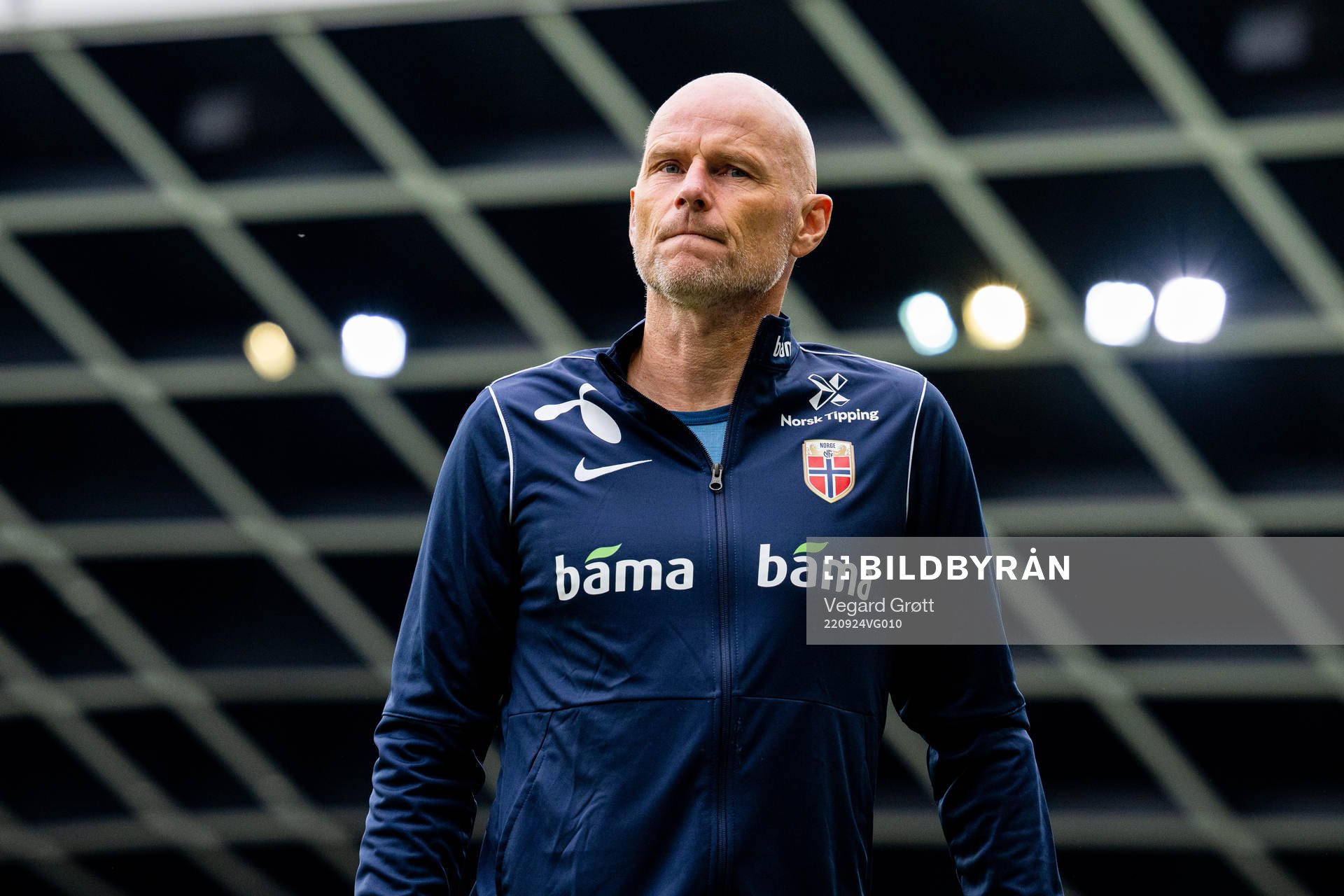 Ståle Solbakken, head coach of Norway